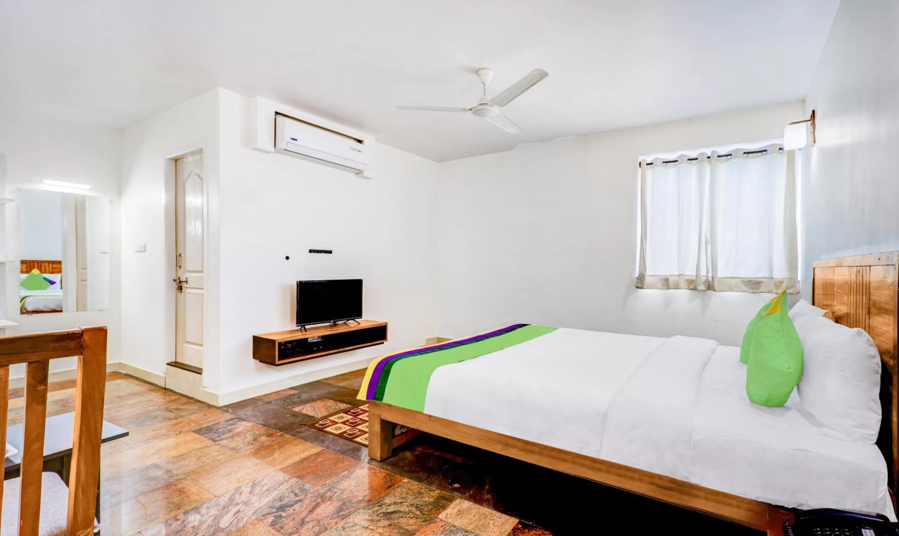 Bed in Treebo Benaka Residency