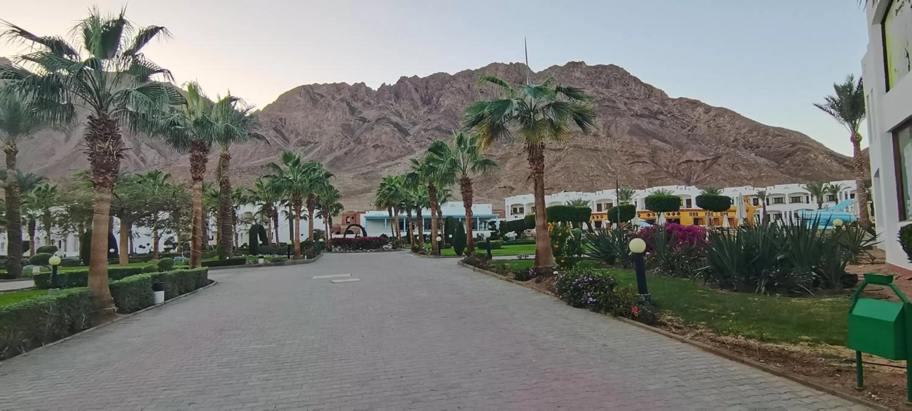 Natural landscape in Happy Life Village Dahab