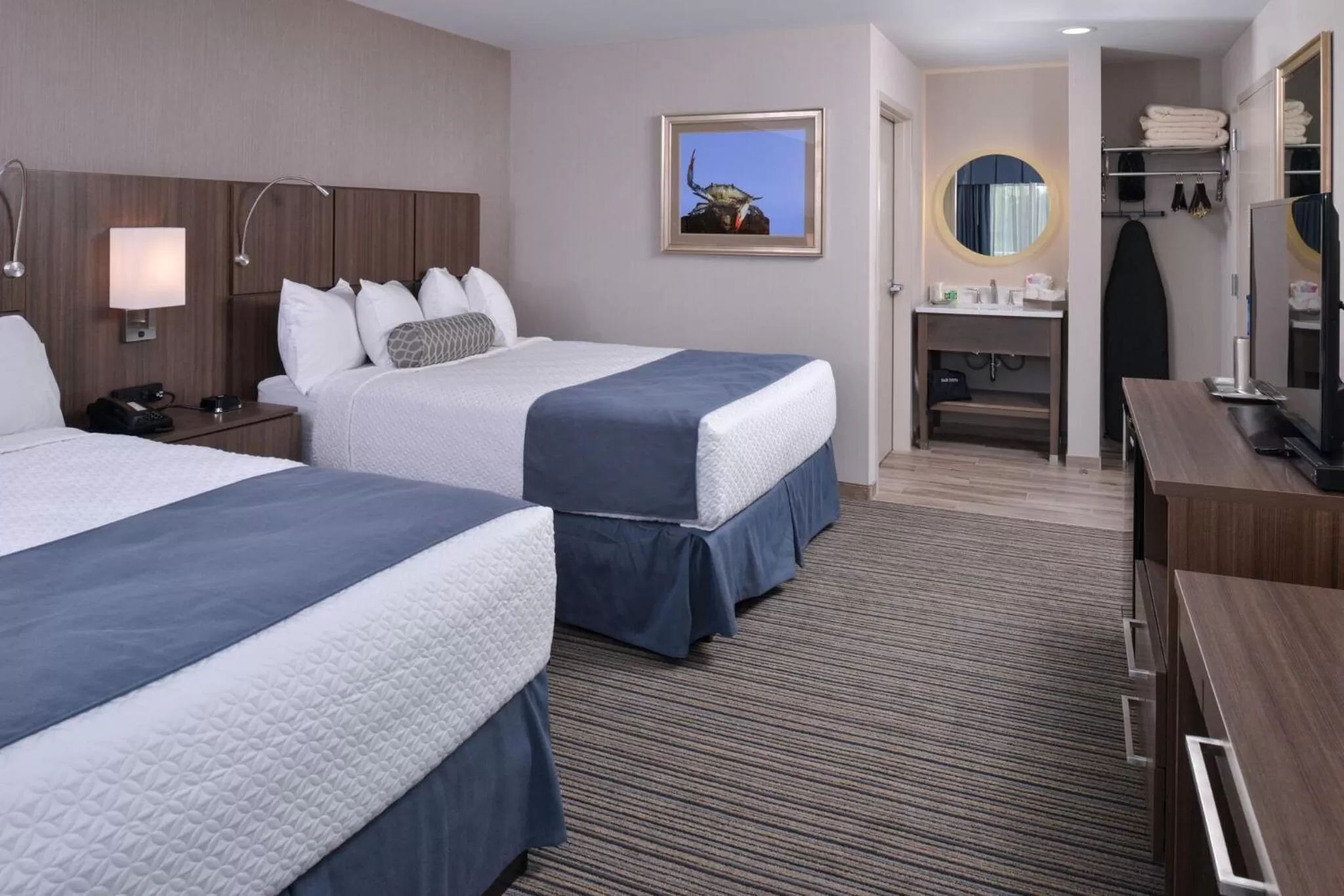 Bedroom, Bed in Anchored Inn at Hidden Harbor