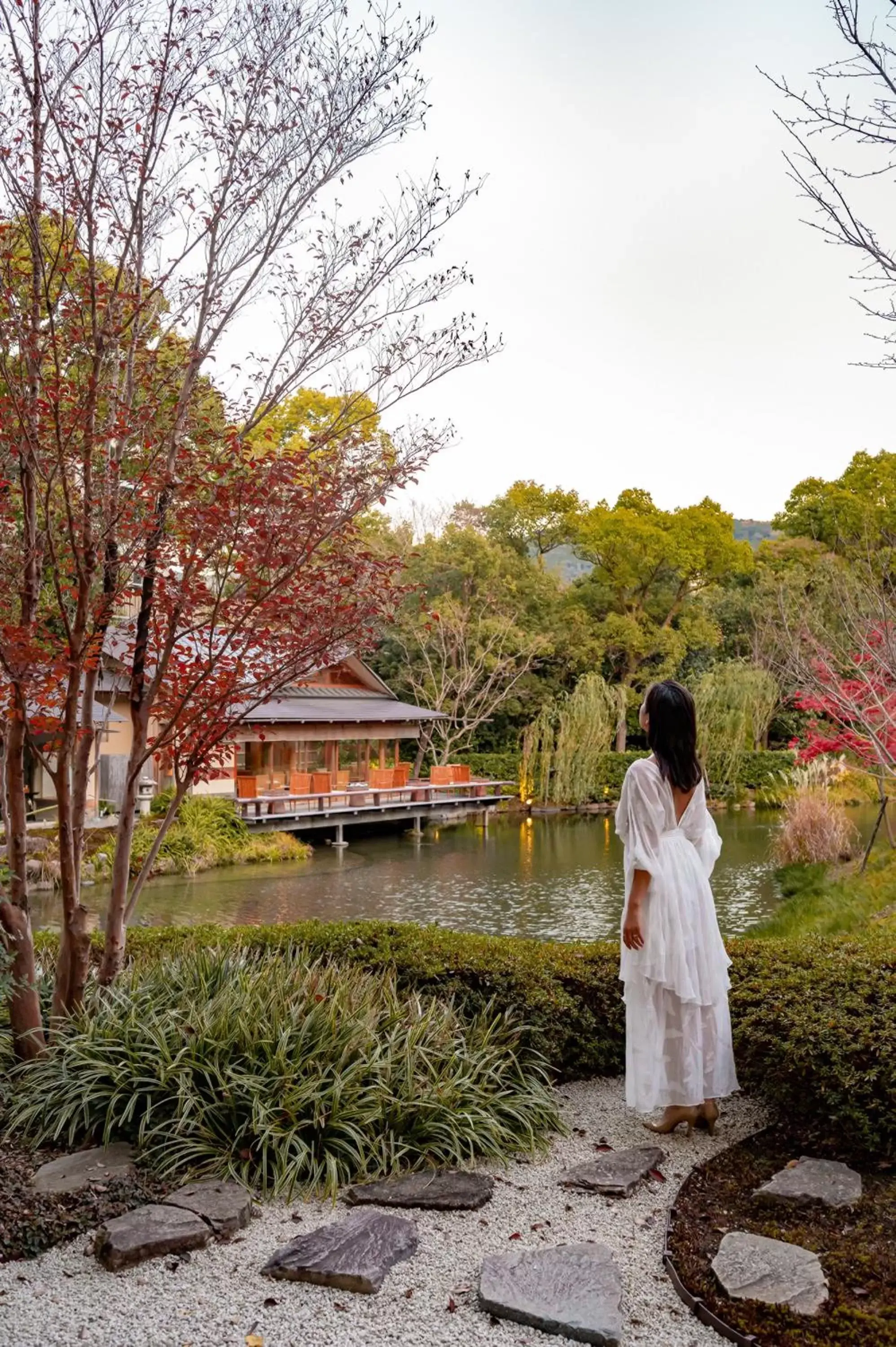 Garden in Four Seasons Hotel Kyoto