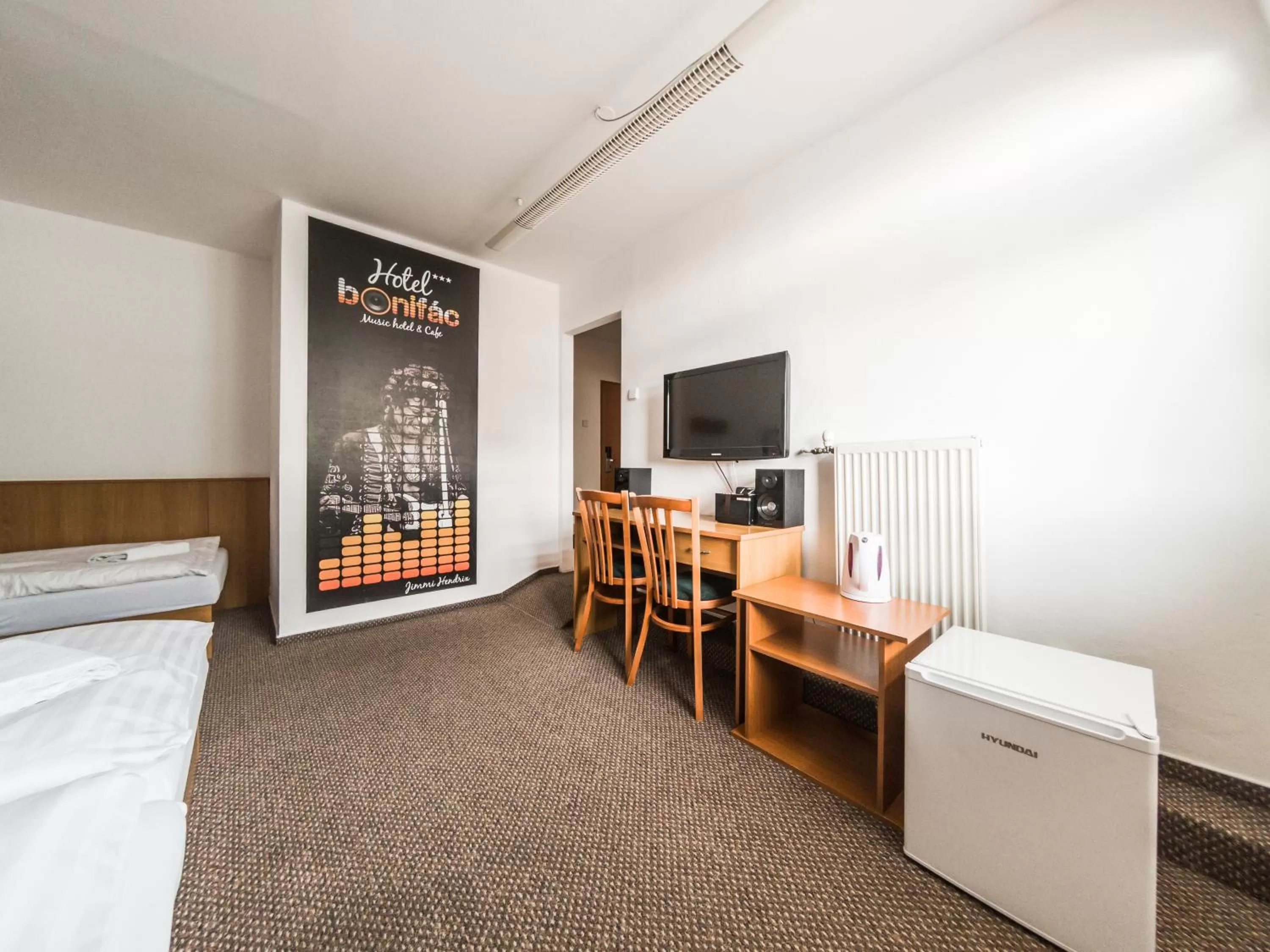 TV and multimedia, Bed in Penzion Atlas