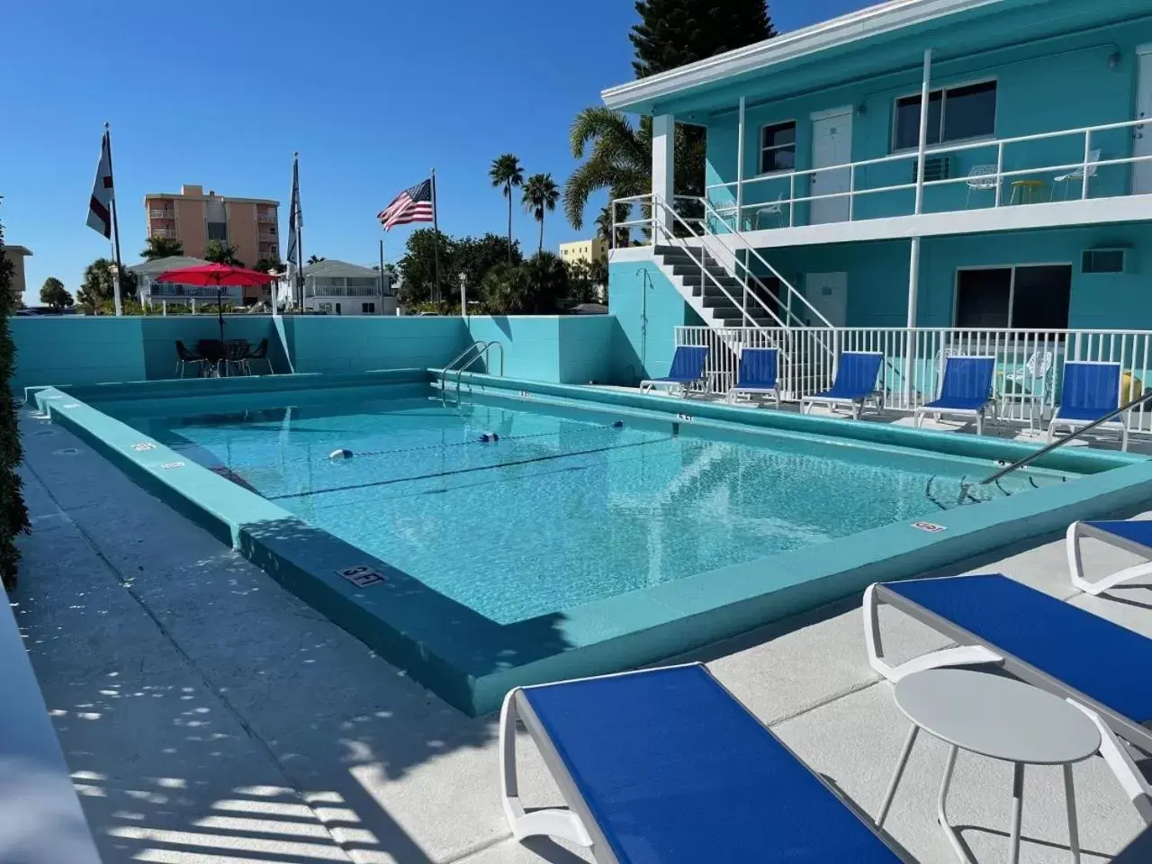 Swimming Pool in Sea Jay Motel and Marina