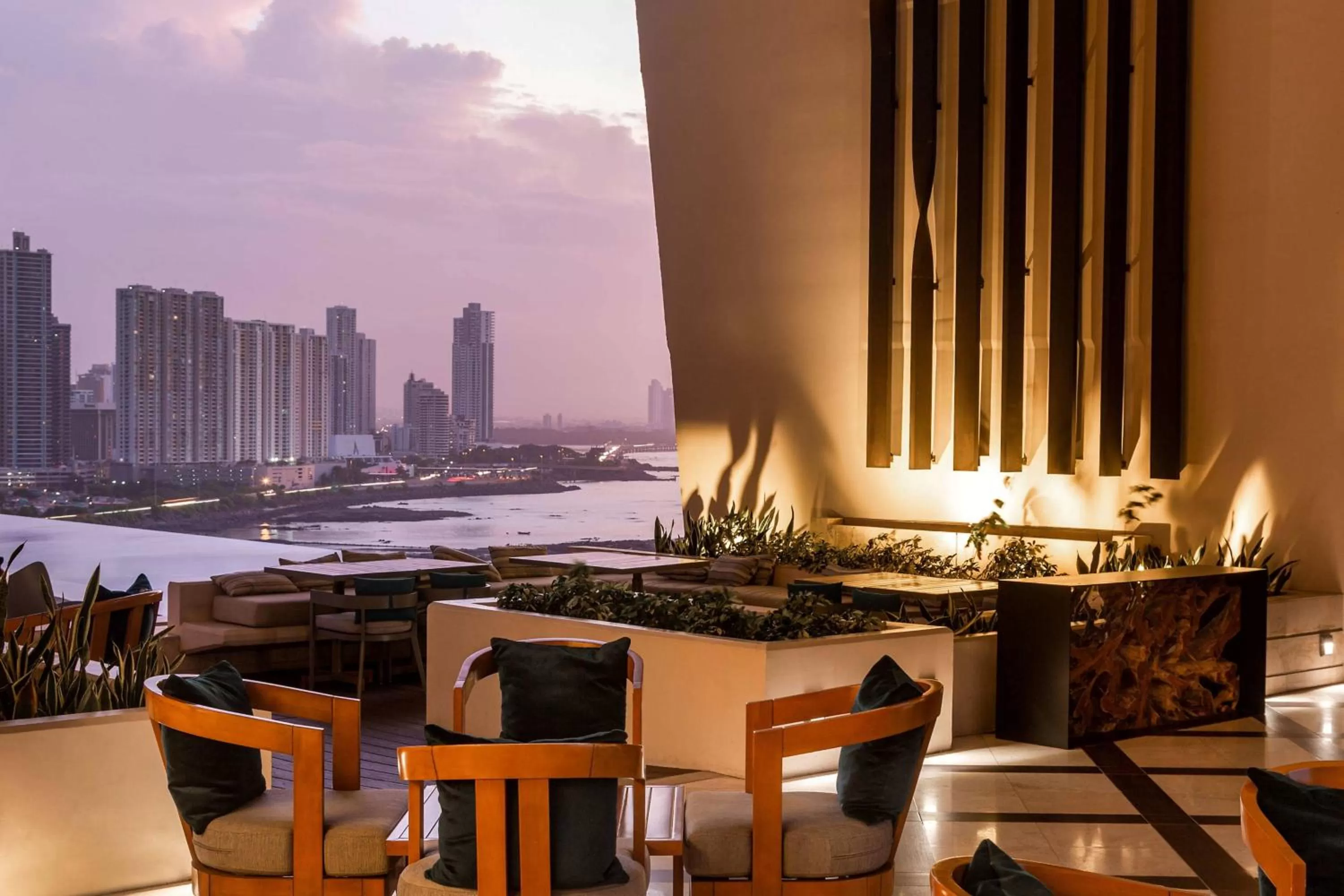 Swimming pool in JW Marriott Panama