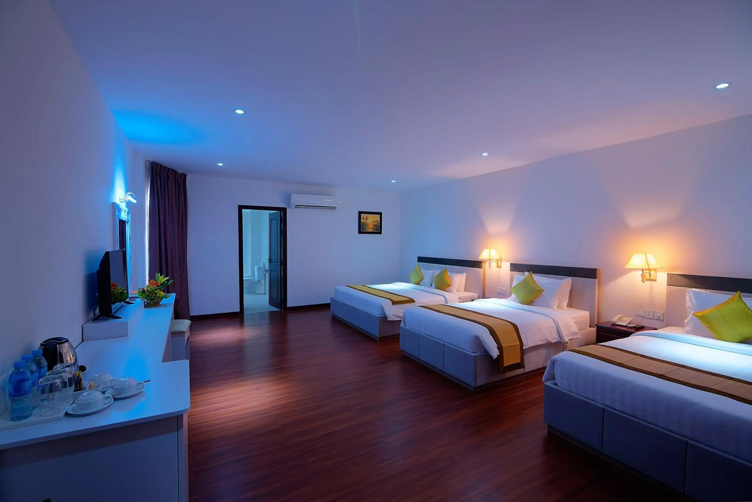 Living room, Bed in Starry Angkor Hotel Living room, Bed in Starry Angkor Hotel