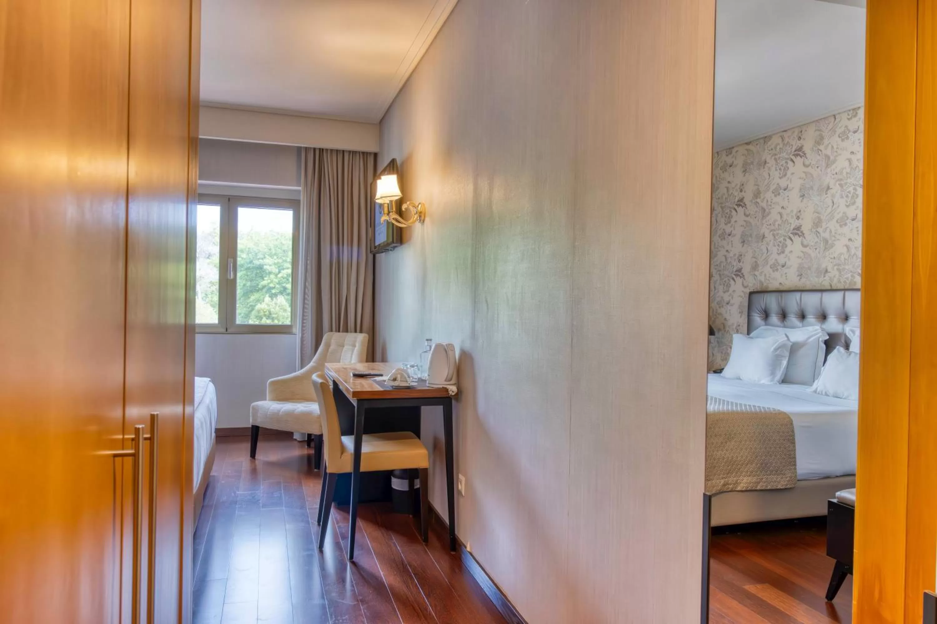 Bed in Hotel Lis Batalha