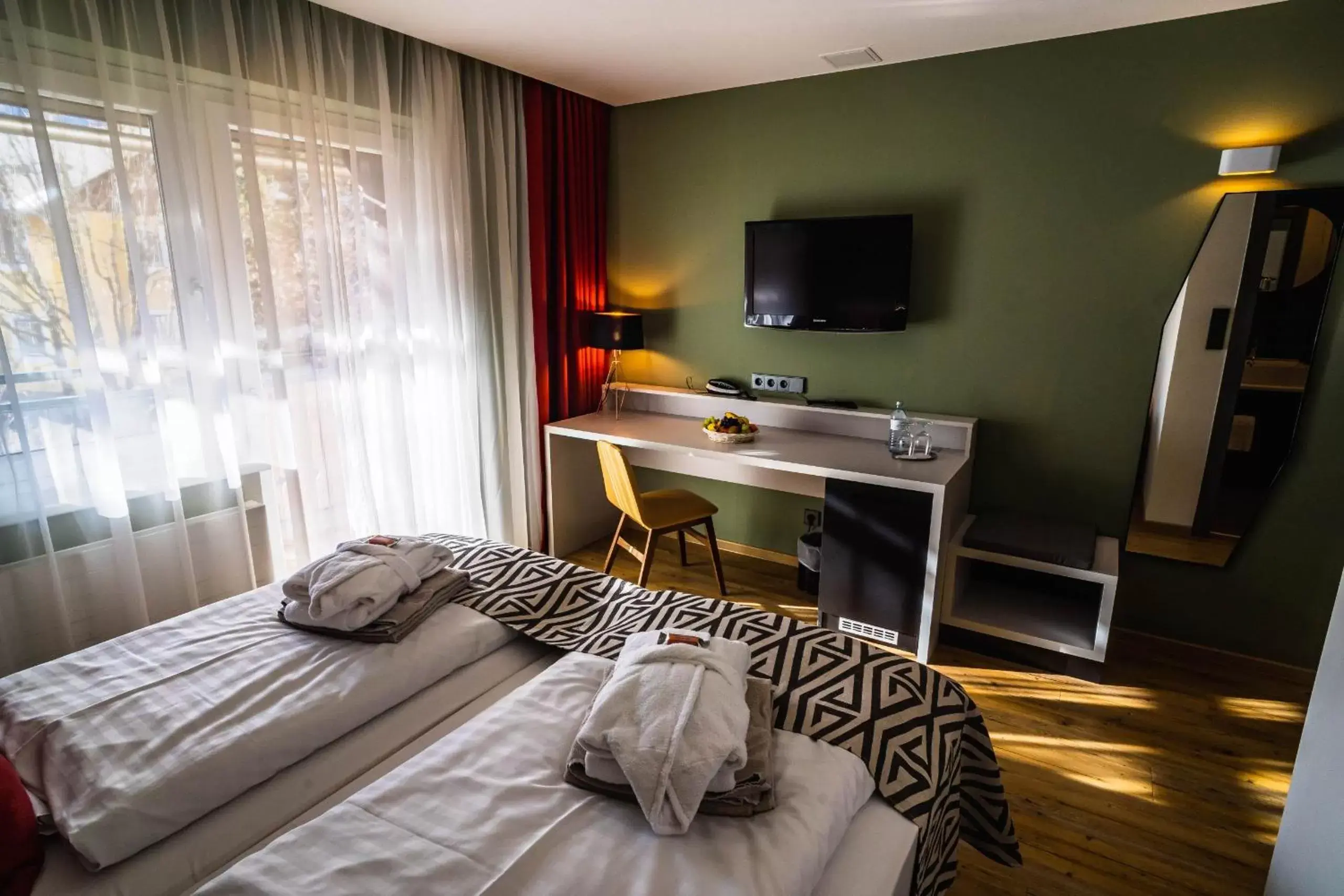 Double Room with Balcony - single occupancy in Hotel Alpenblick Kreischberg Double Room with Balcony - single occupancy in Hotel Alpenblick Kreischberg