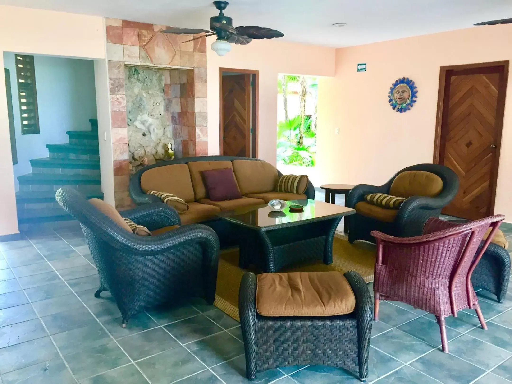 Seating Area in Nah Uxibal Villa and Casitas