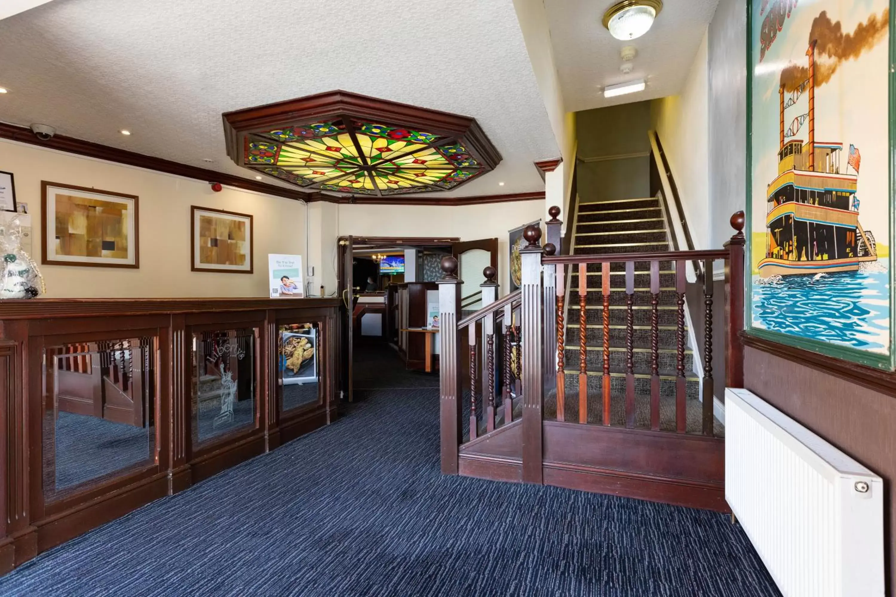 Lobby or reception in Liberty's Hotel