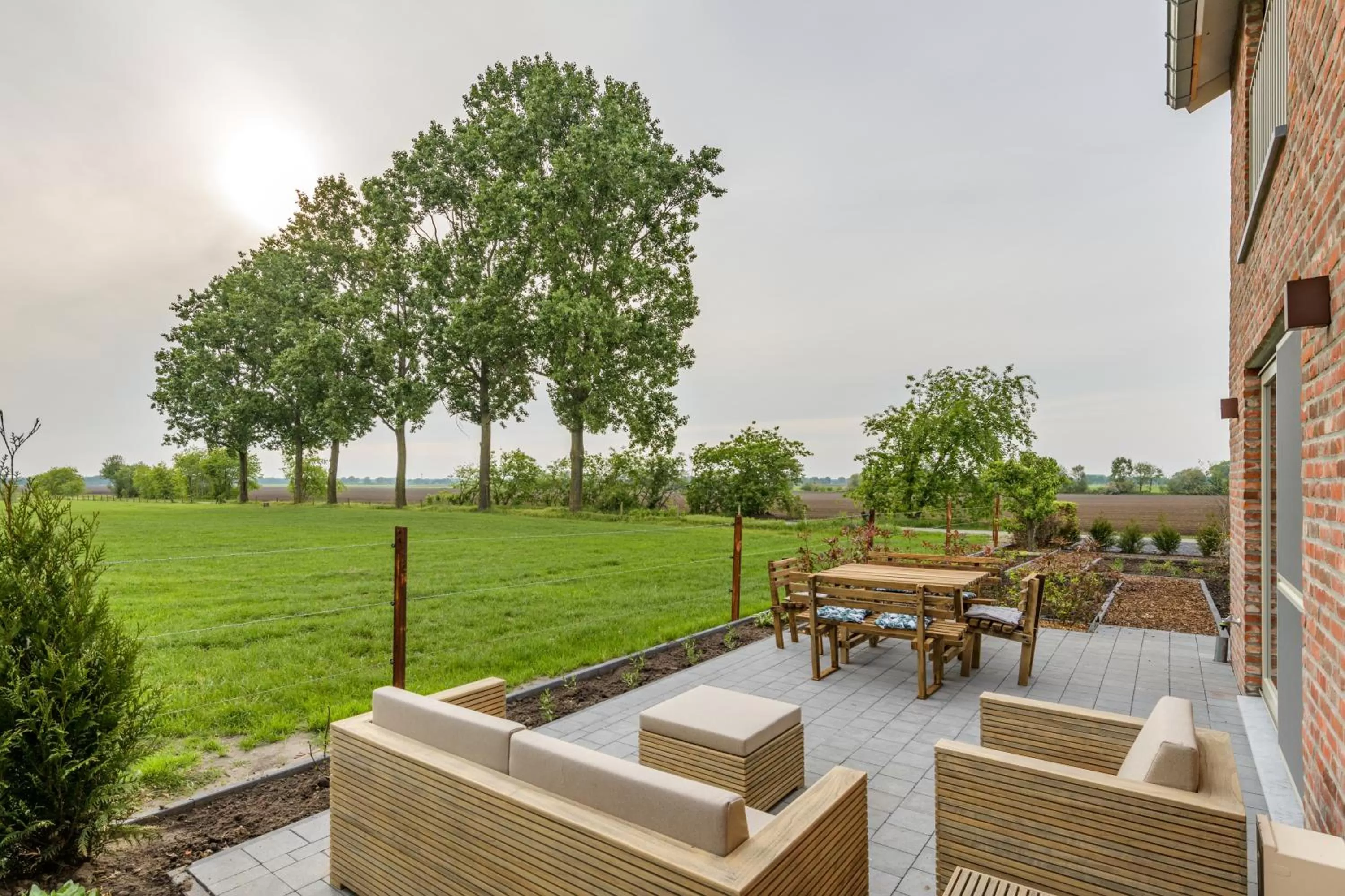 Natural landscape in Bed en Vrijheid