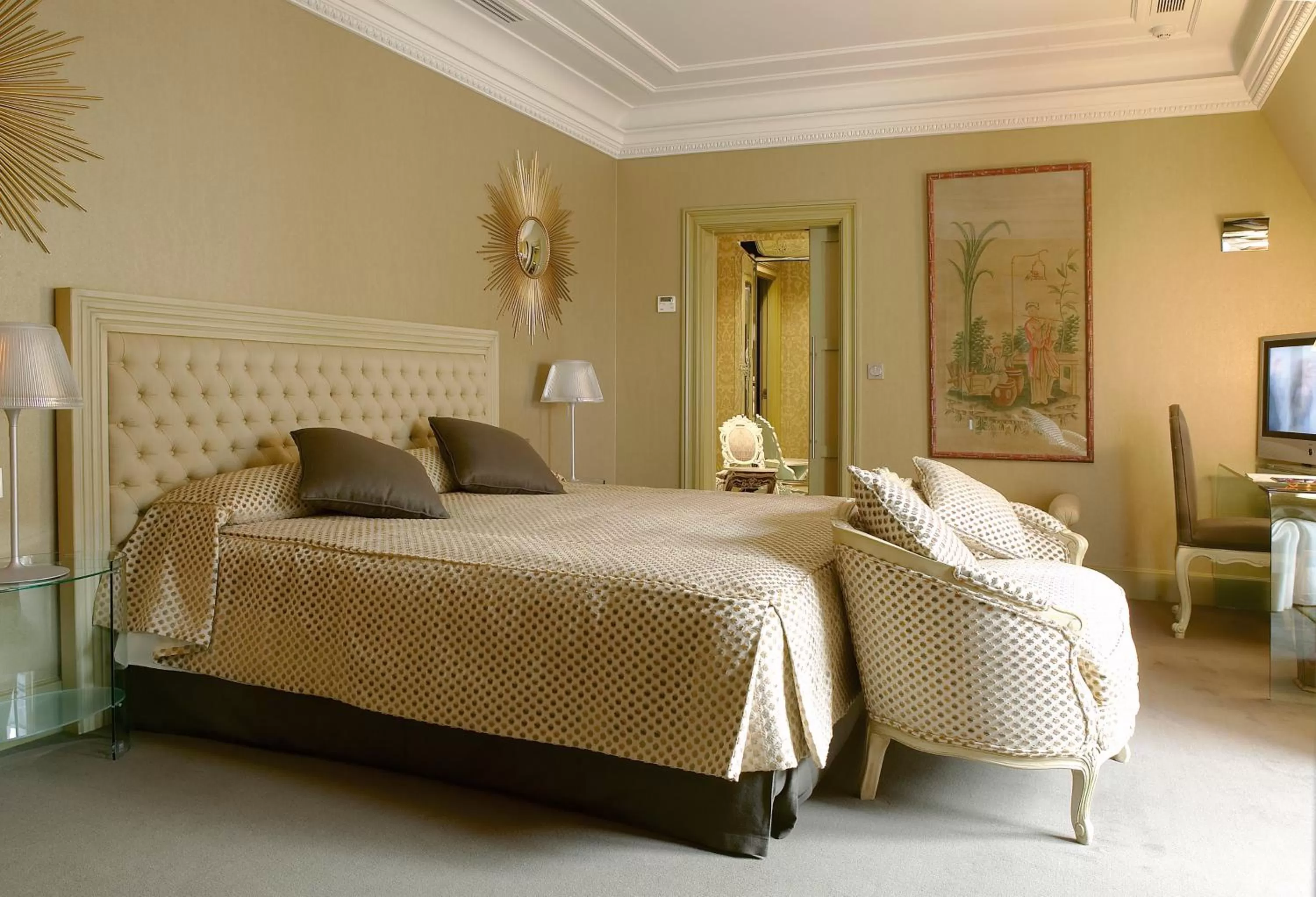 Bedroom, Bed in Hotel Carlton