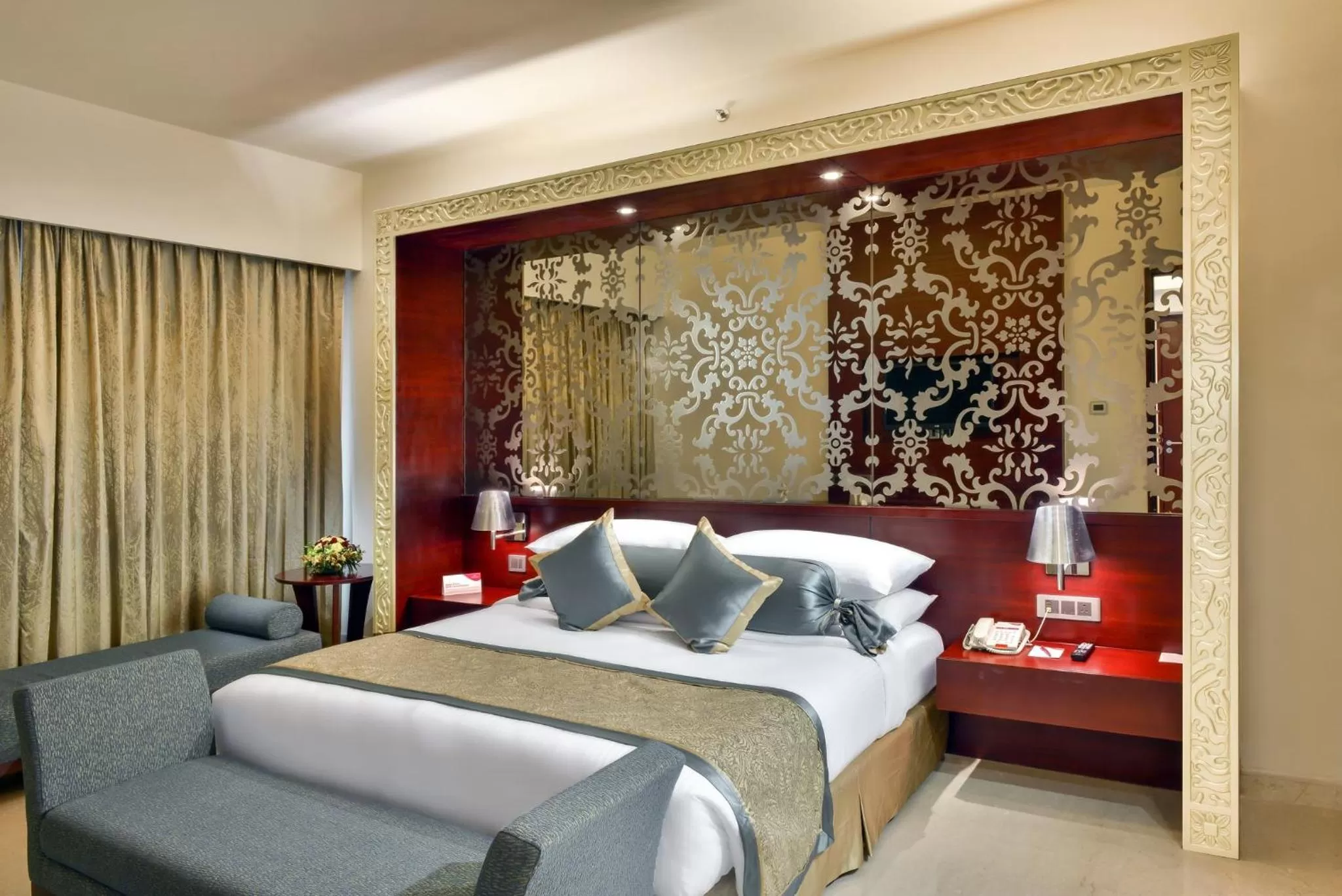 Photo of the whole room, Bed in Crowne Plaza Ahmedabad City Centre by IHG