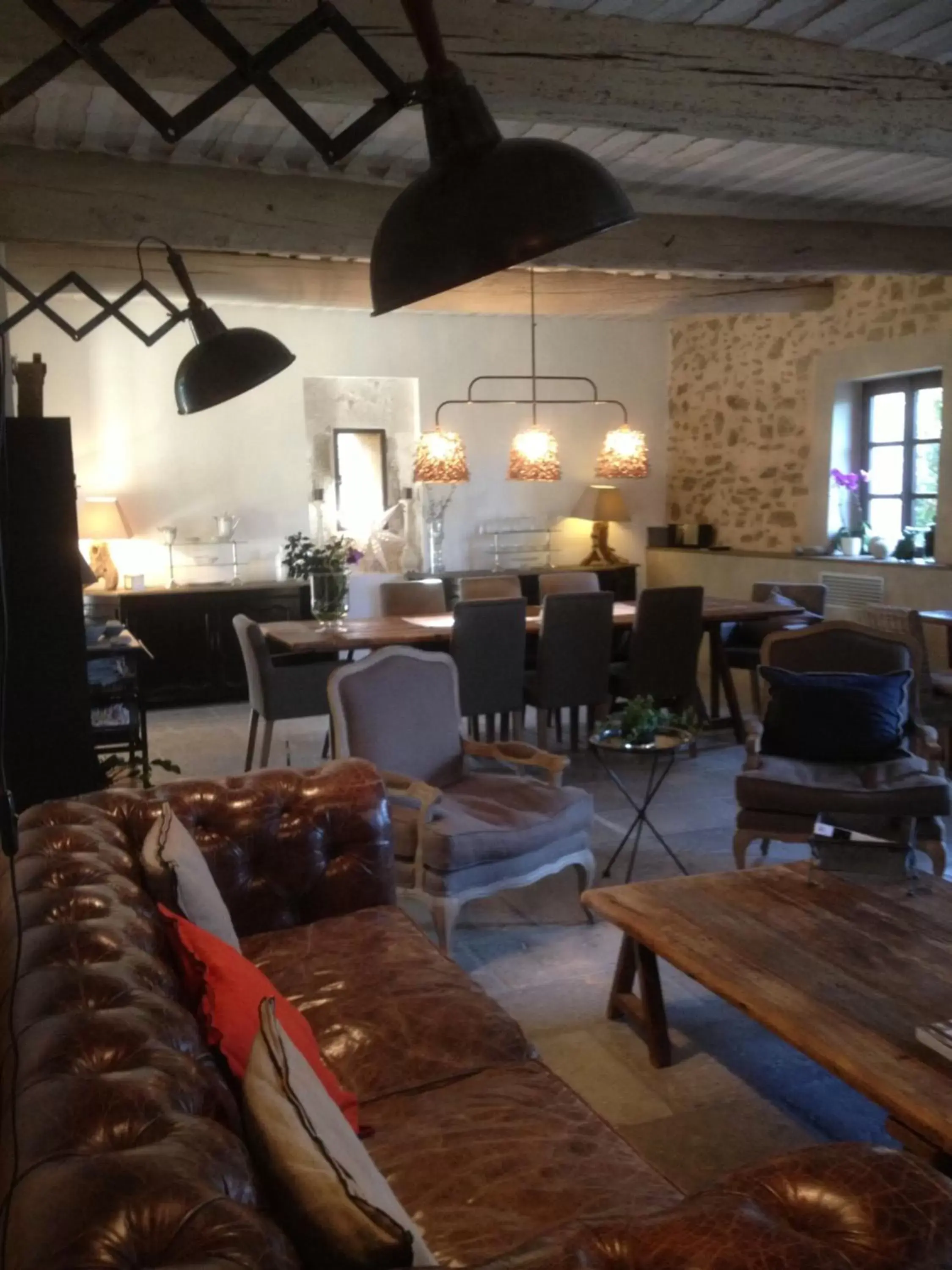 Living room, Restaurant/Places to Eat in La bergerie de Nano