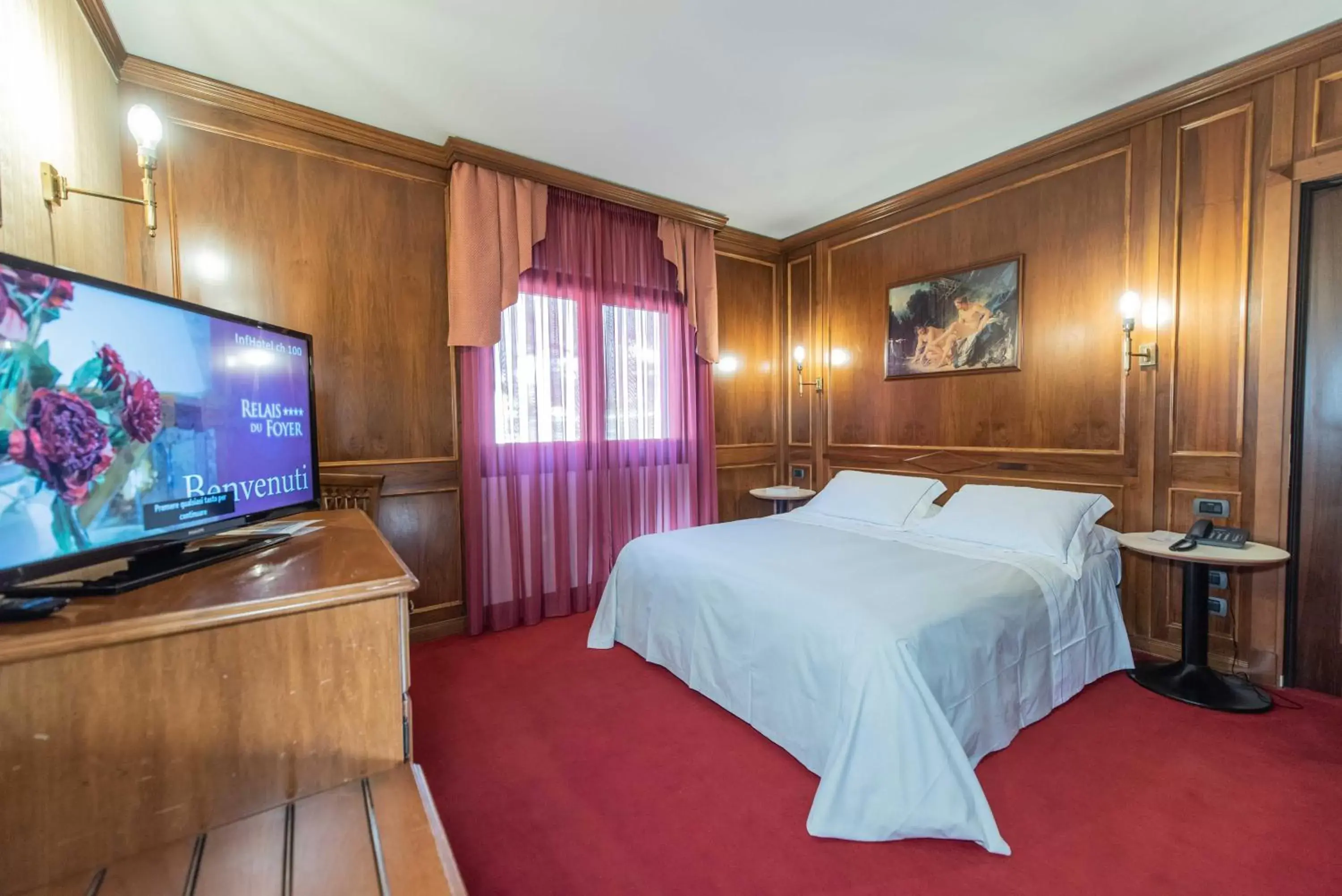 Bedroom, Bed in Relais Du Foyer