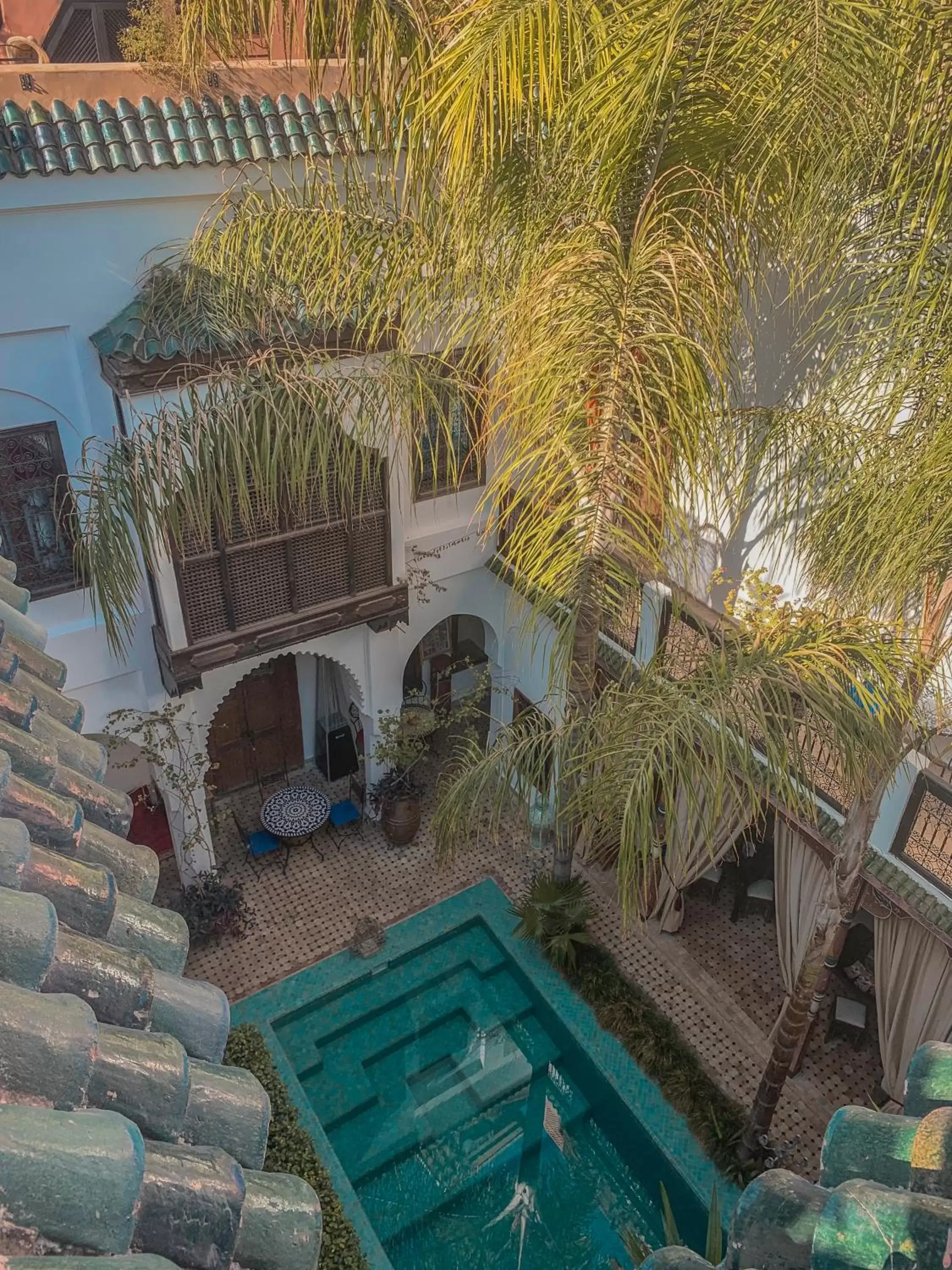 Pool View in Riad Ghali Hotel & SPA