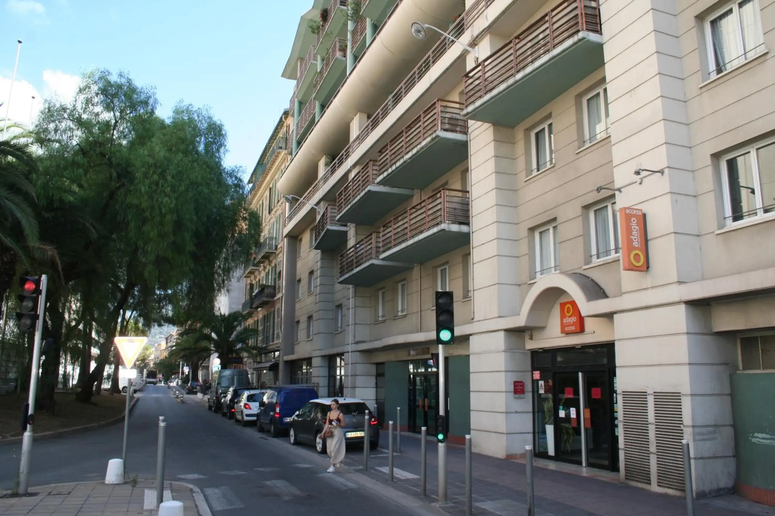 Property building in Aparthotel Adagio Access Nice Acropolis
