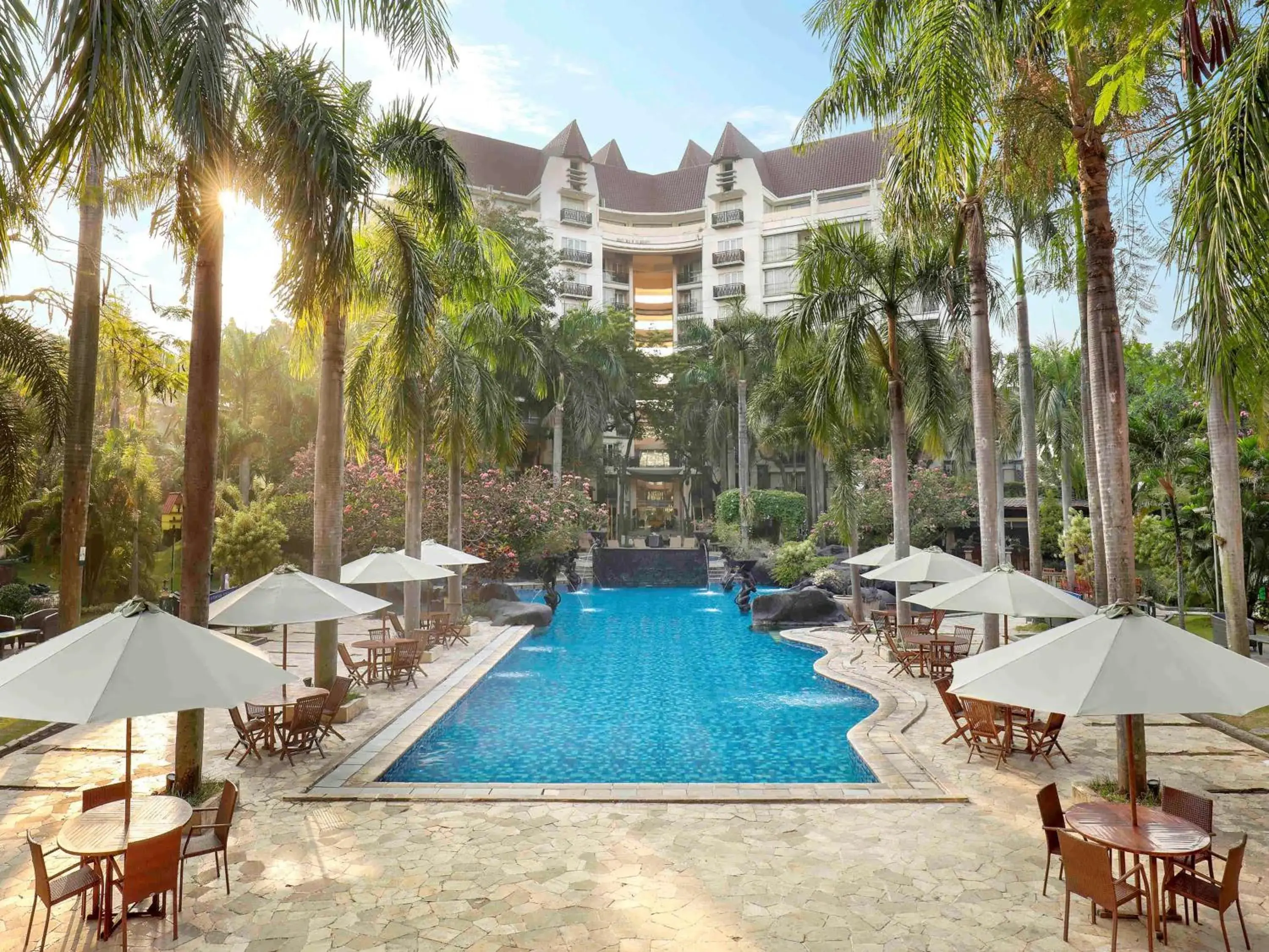 Property building, Swimming Pool in Novotel Surabaya Hotel