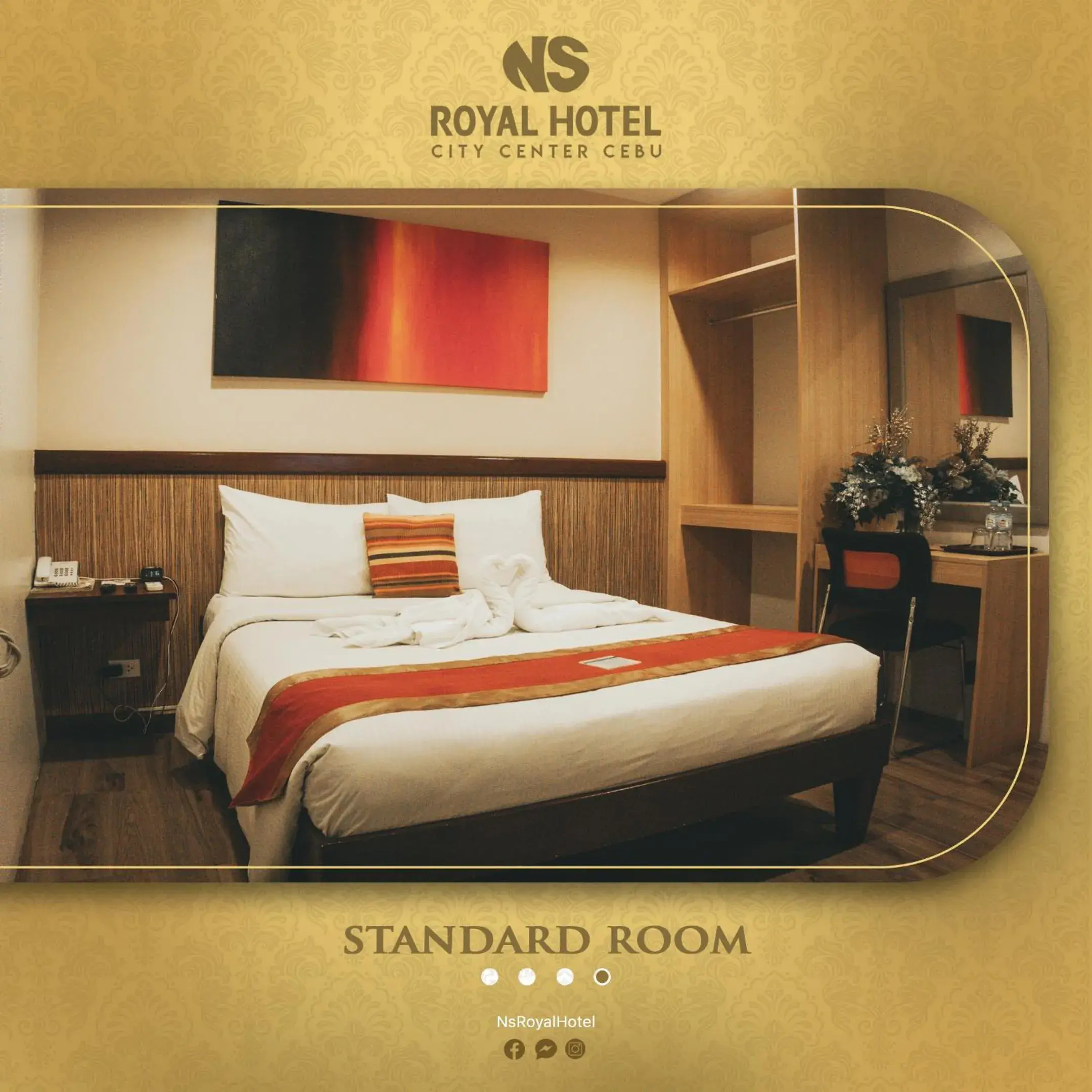 Bed in NS Royal Hotel