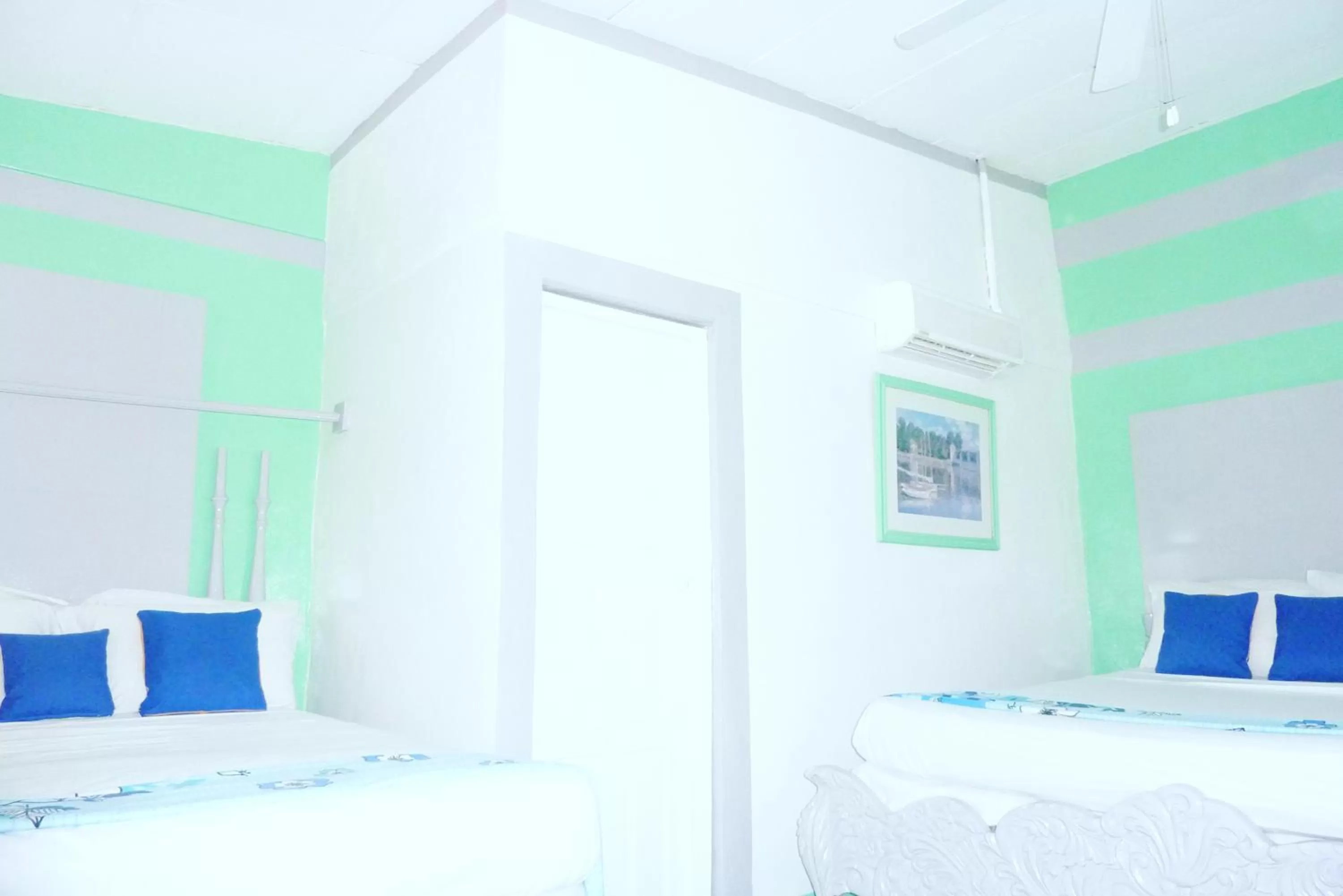 Bed in Hotel Ivania´s