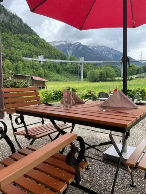 Balcony/Terrace in Hotel Bad Serneus