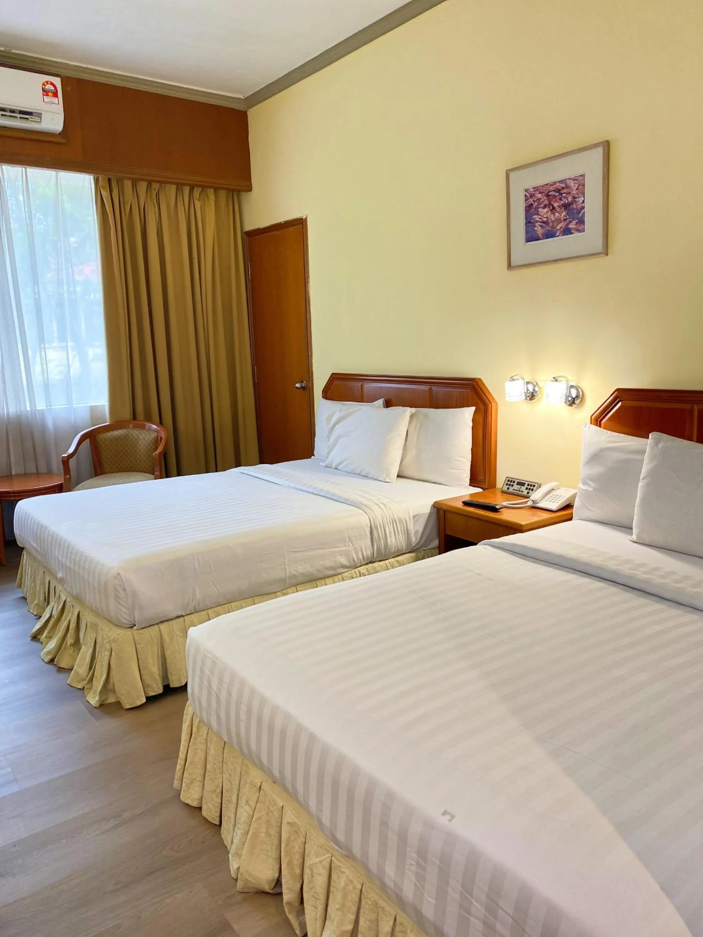 Bed in Hotel Sandakan