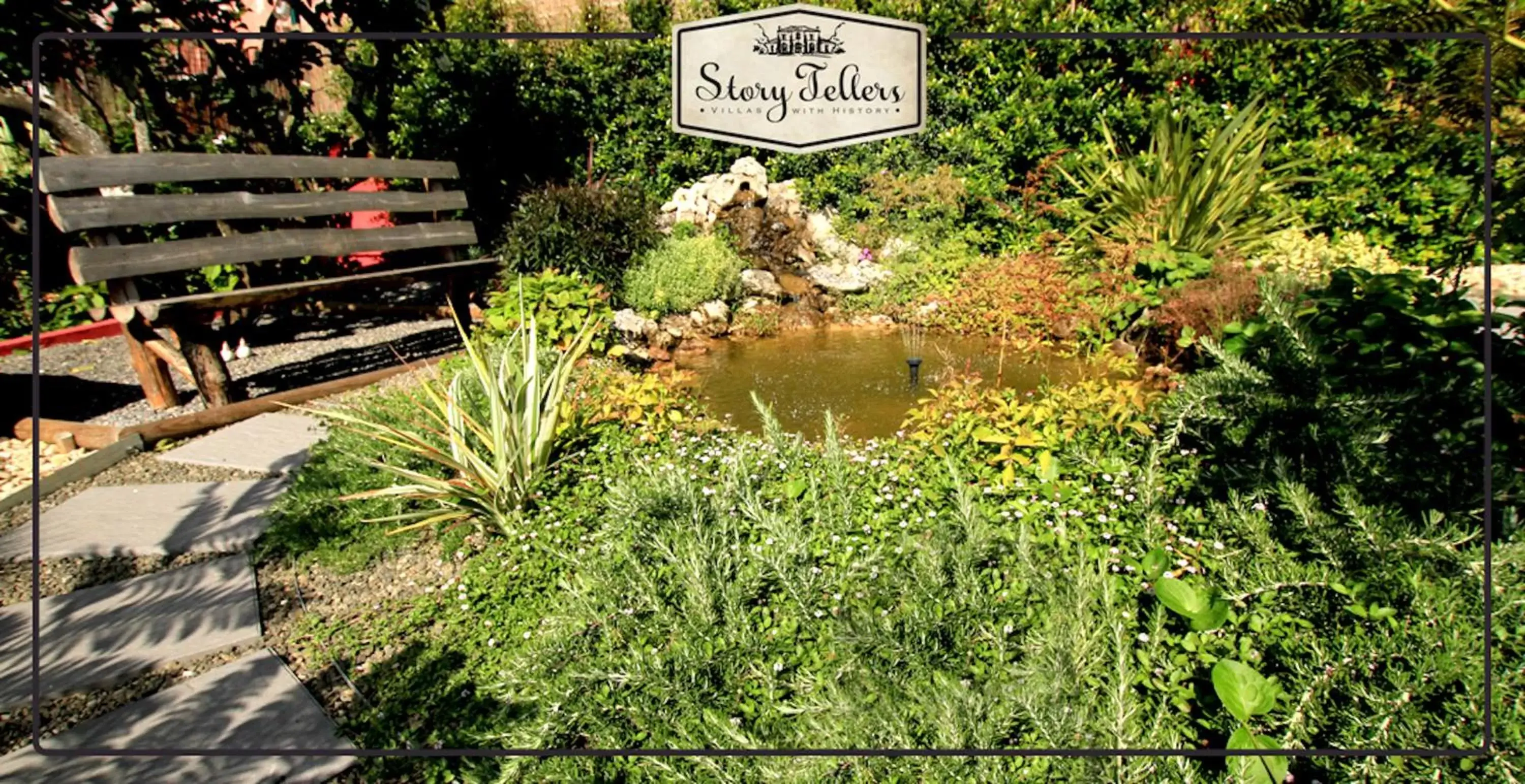 Garden in Storytellers Villas