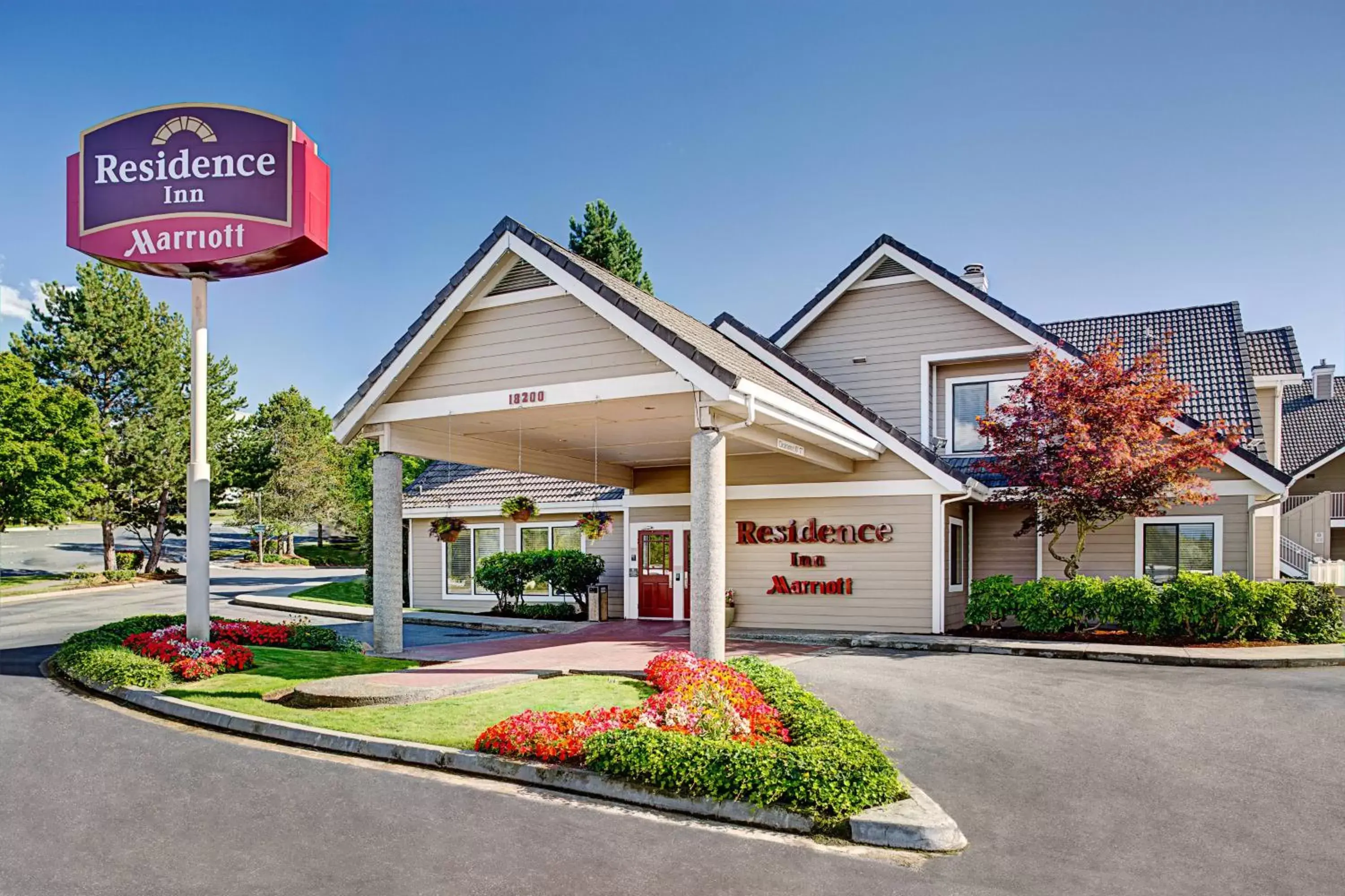 Property building, Property Logo/Sign in Residence Inn Seattle North/Lynnwood Everett