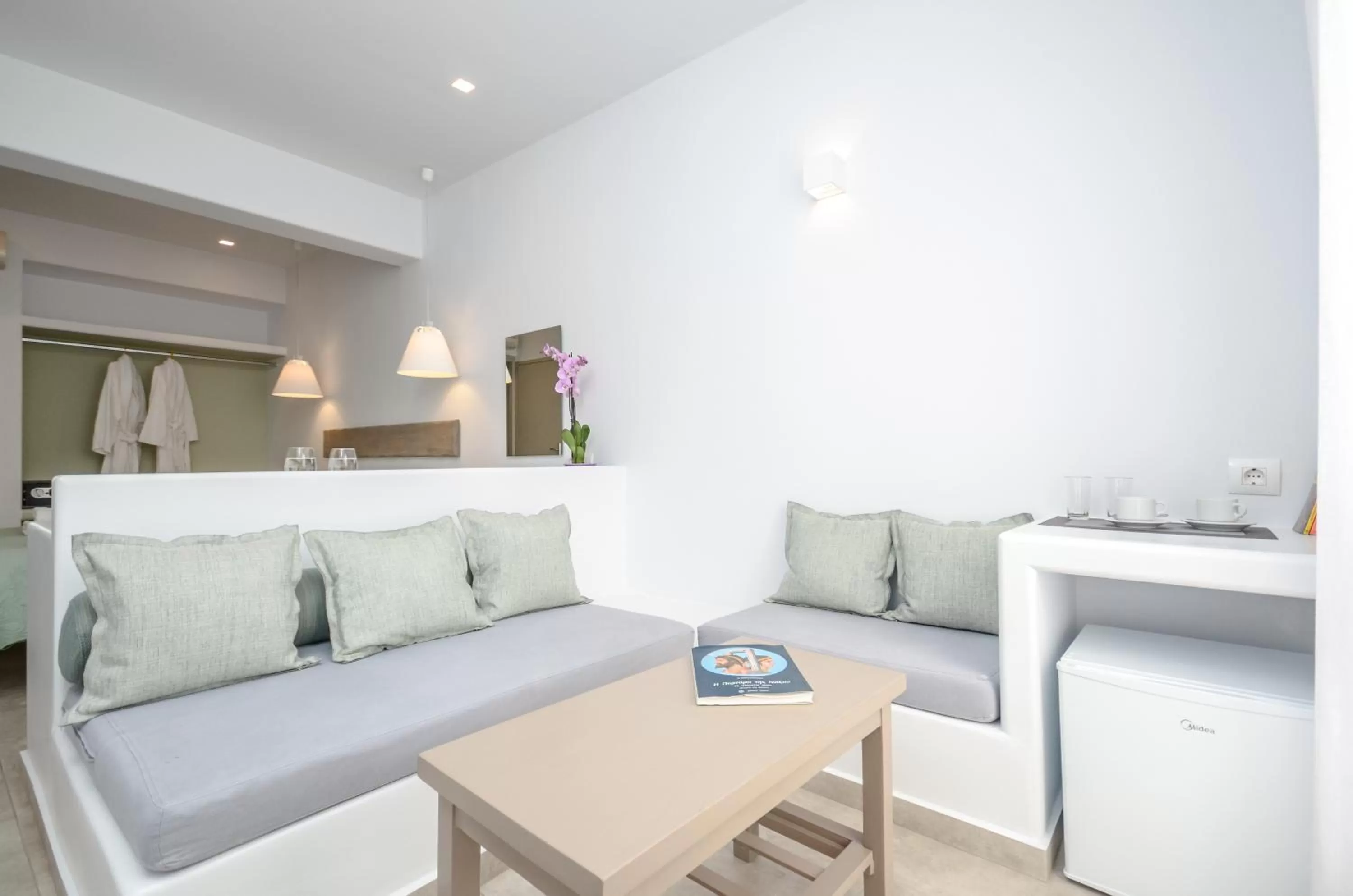 Seating area in Argo Boutique Hotel