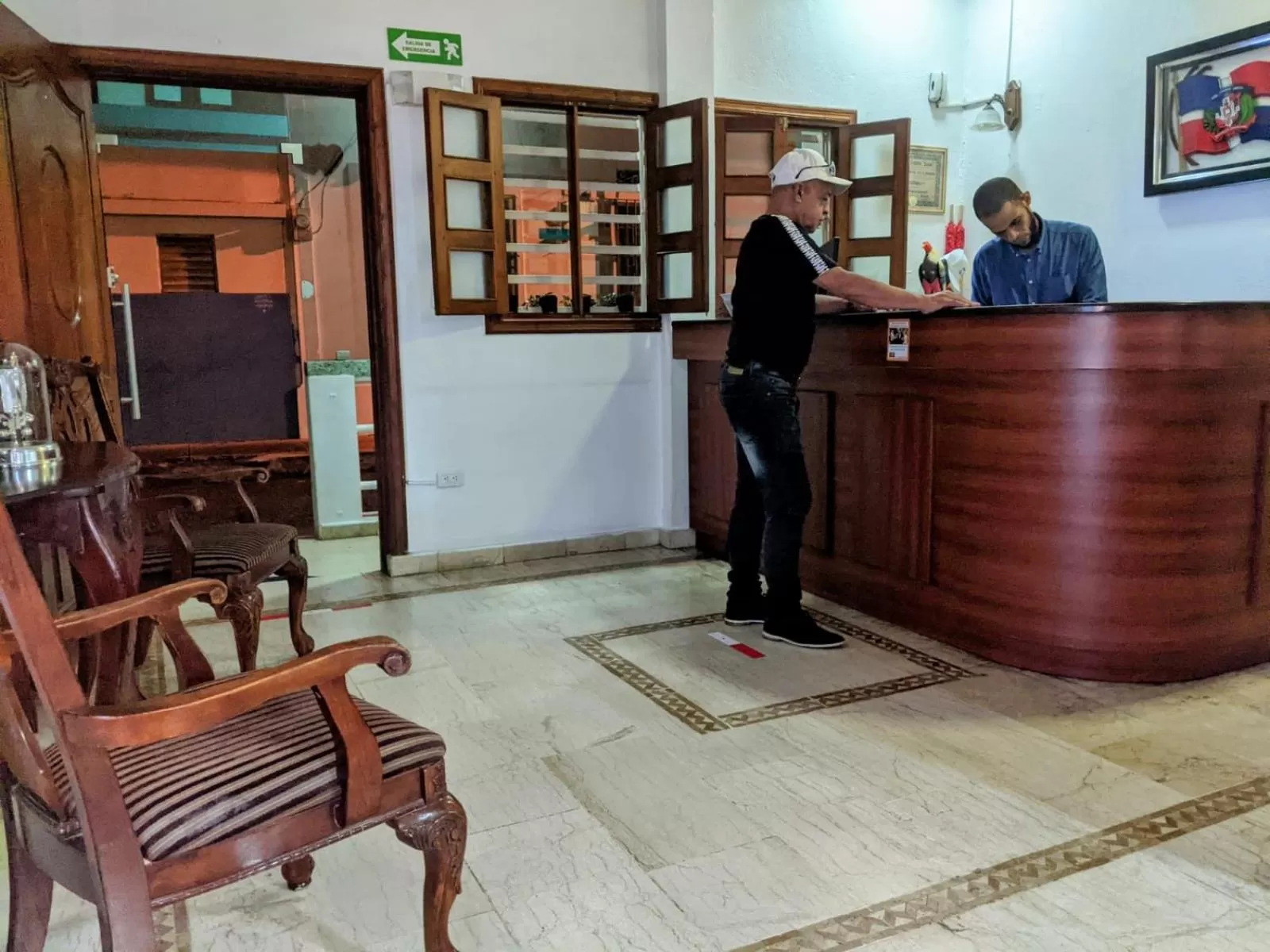 Lobby or reception in Hotel Aluge