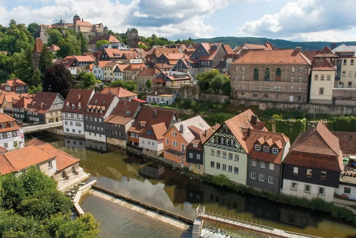 City view, Bird's-eye View in JUFA Hotel Kronach – Festung Rosenberg