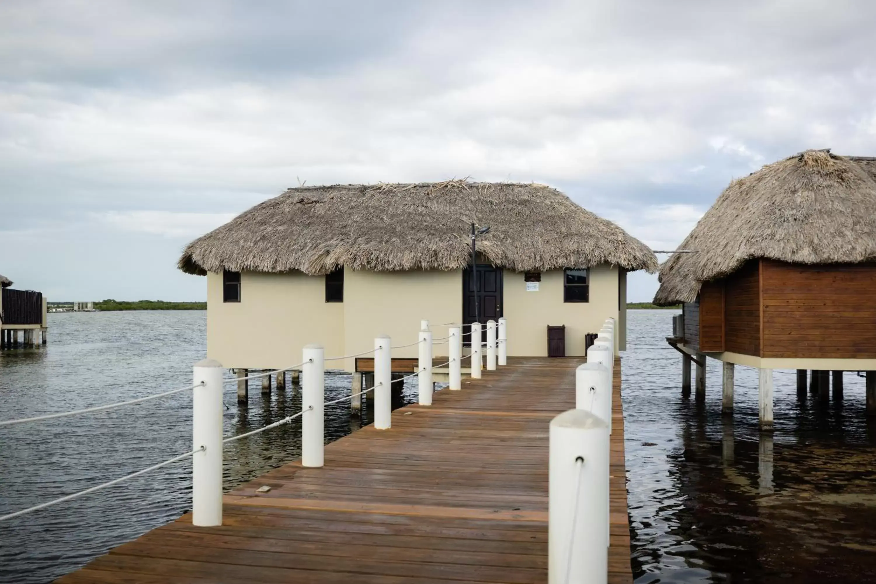 Facade/entrance in Lina Point Belize Overwater Resort