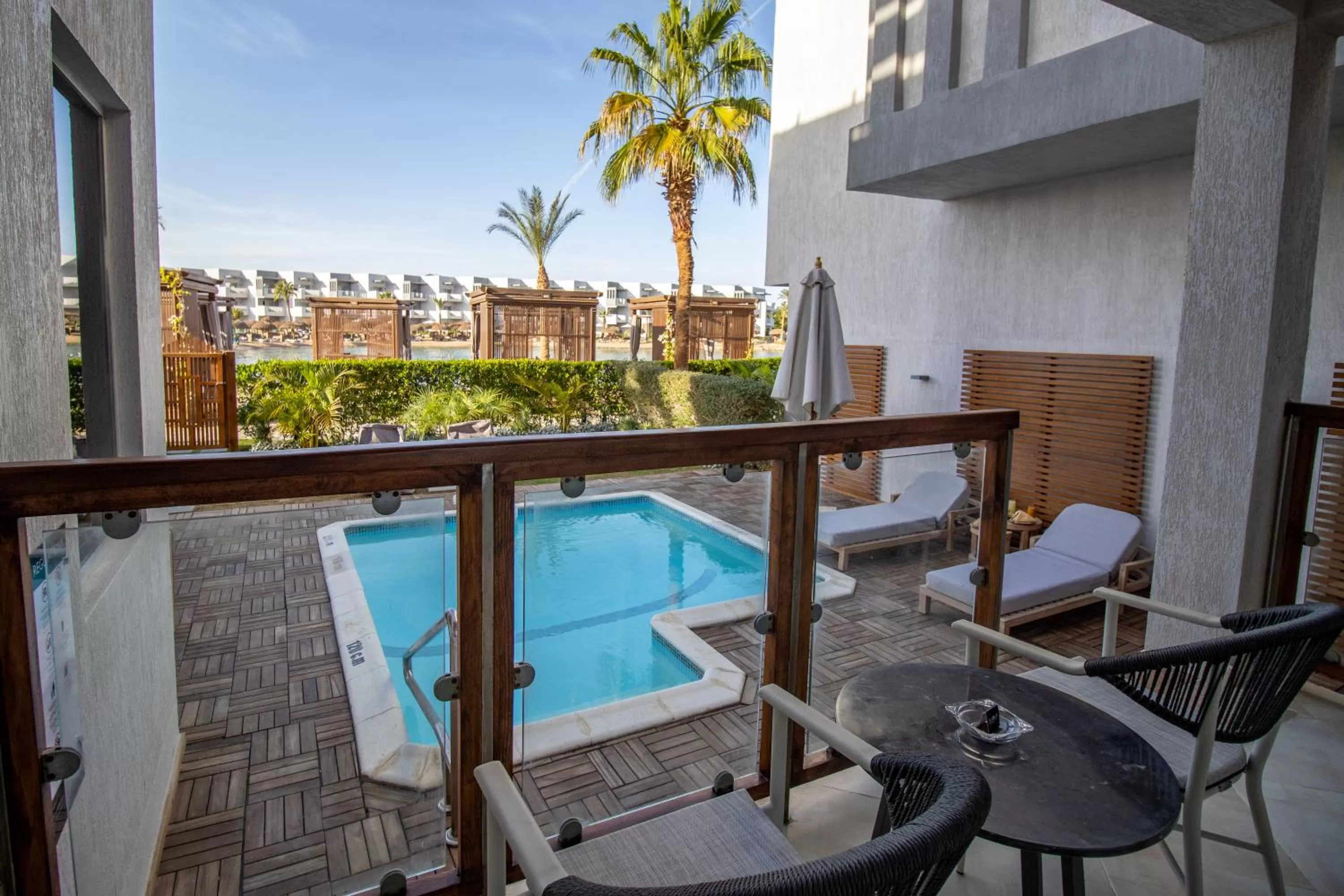 Balcony/Terrace in Sunrise Crystal Bay Resort -Grand Select