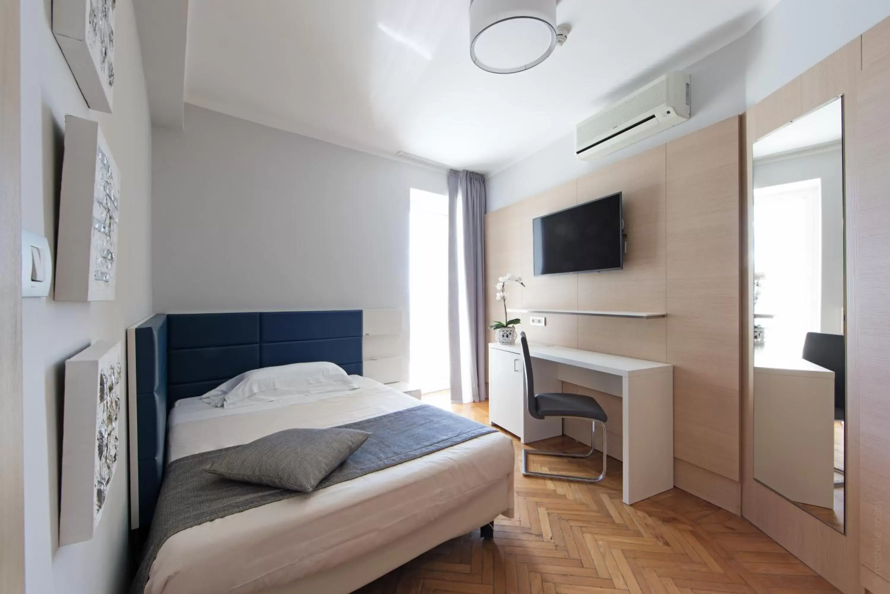 Bedroom, Bed in B&B Hotels Park Hotel Suisse Santa Margherita Ligure