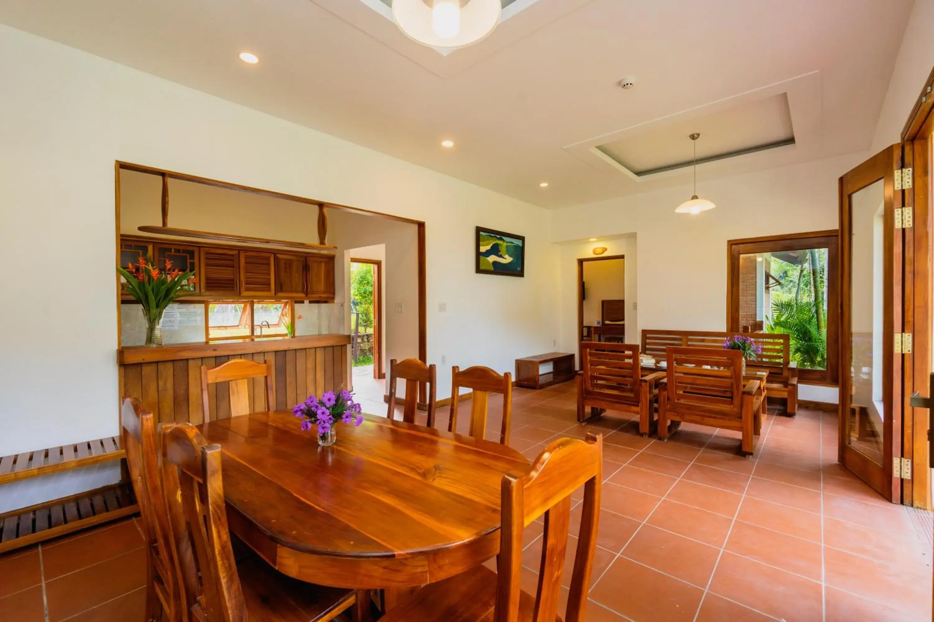 Area and facilities, Dining Area in The Garden House Phu Quoc Resort