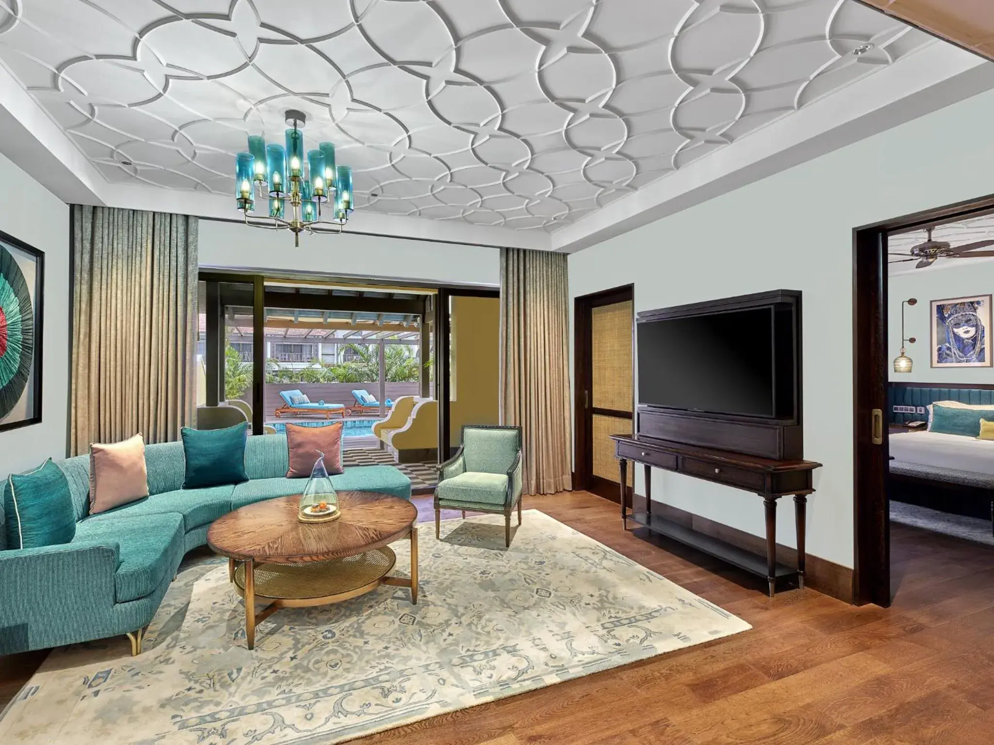 Living room, Seating Area in ITC Grand Goa, a Luxury Collection Resort & Spa, Goa