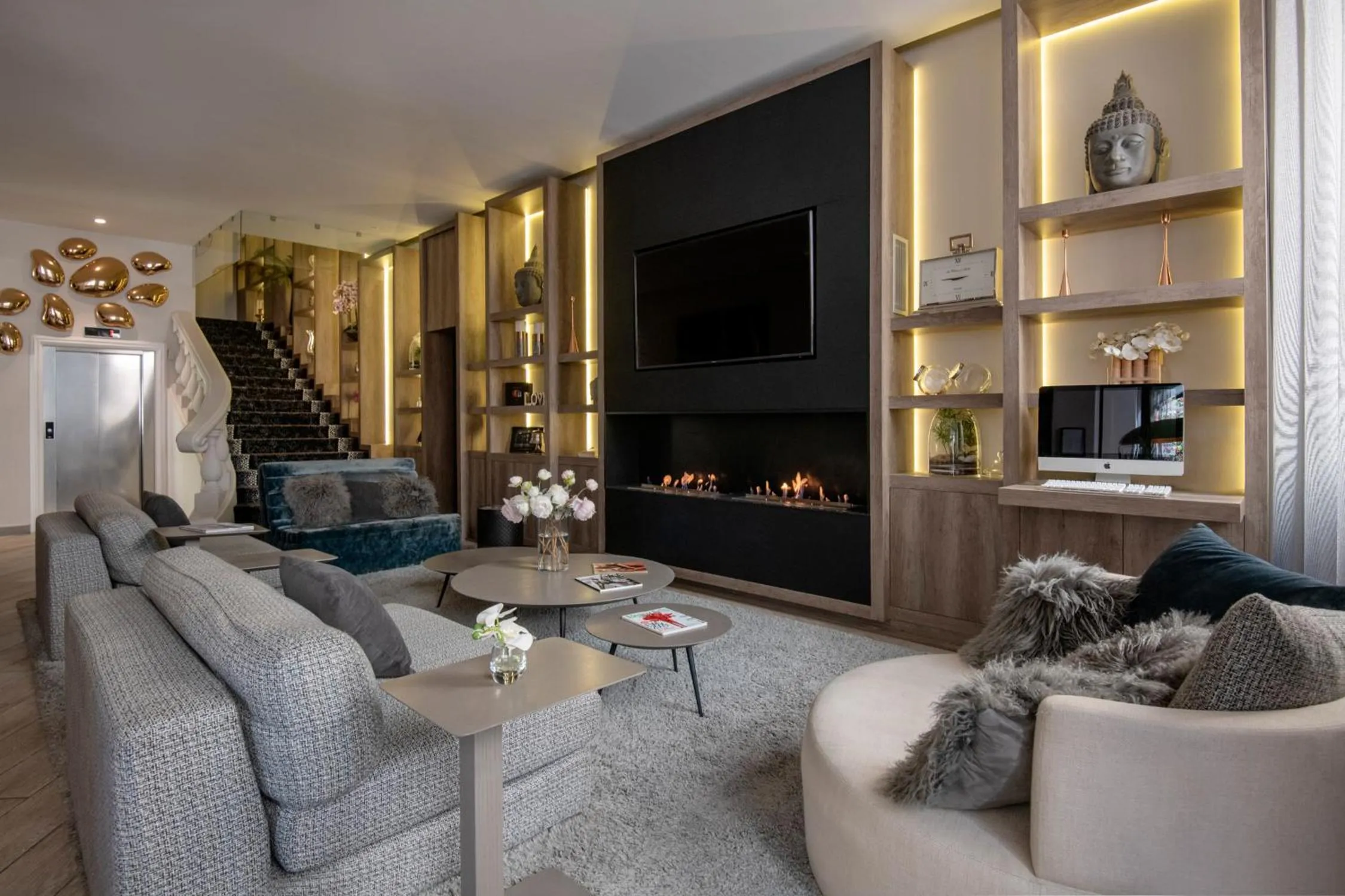 Living room in Best Western Plus Nice Cosy Hotel