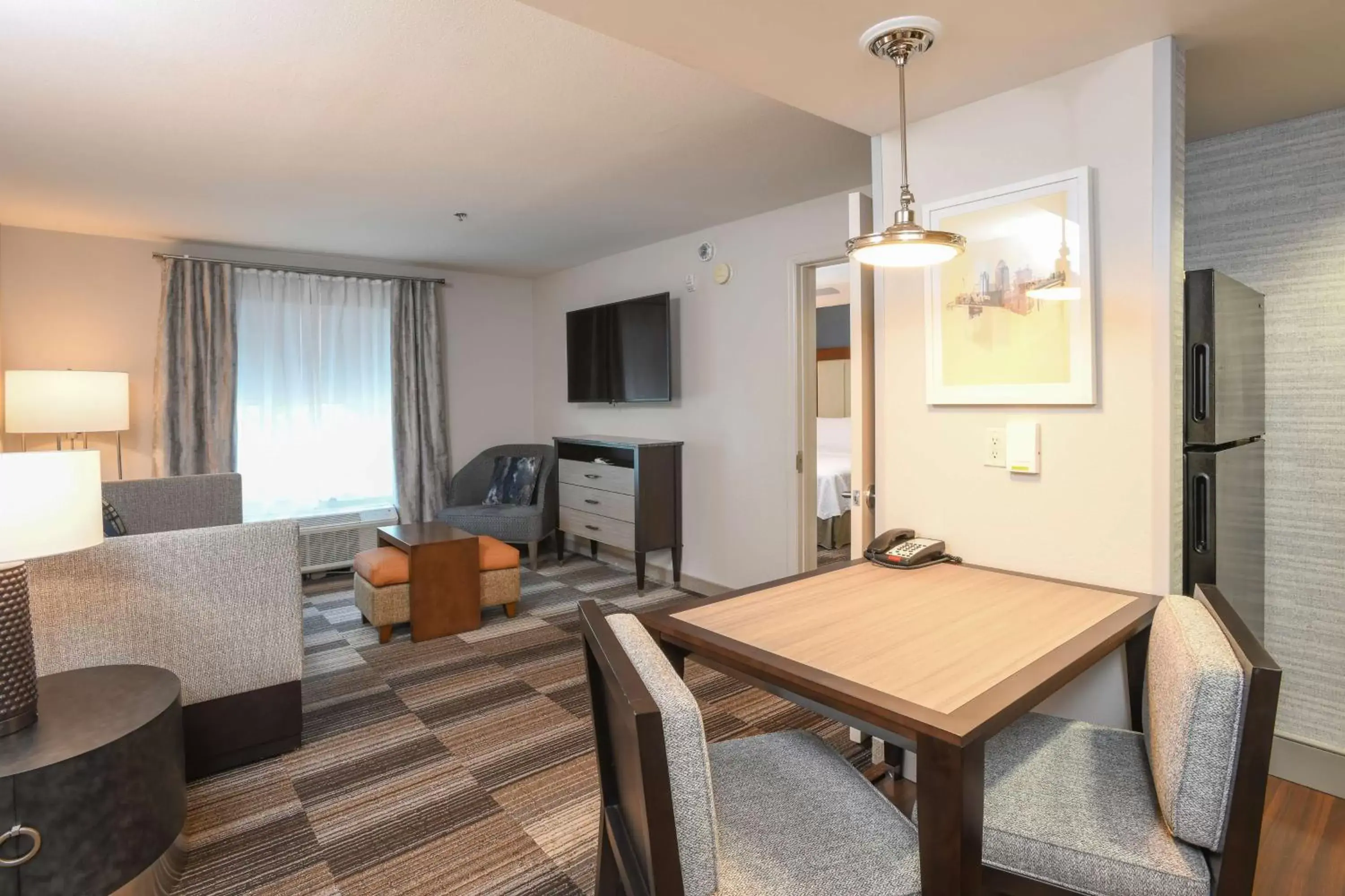 Bedroom, Seating Area in Homewood Suites Cincinnati Airport South-Florence