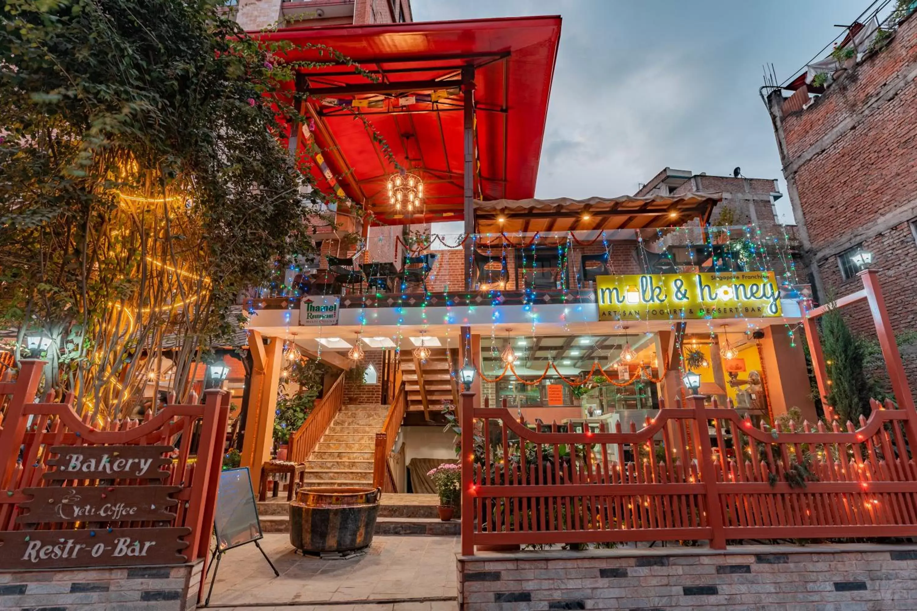 Facade/entrance in Hotel Manang - Thamel, Kathmandu Facade/entrance in Hotel Manang - Thamel, Kathmandu