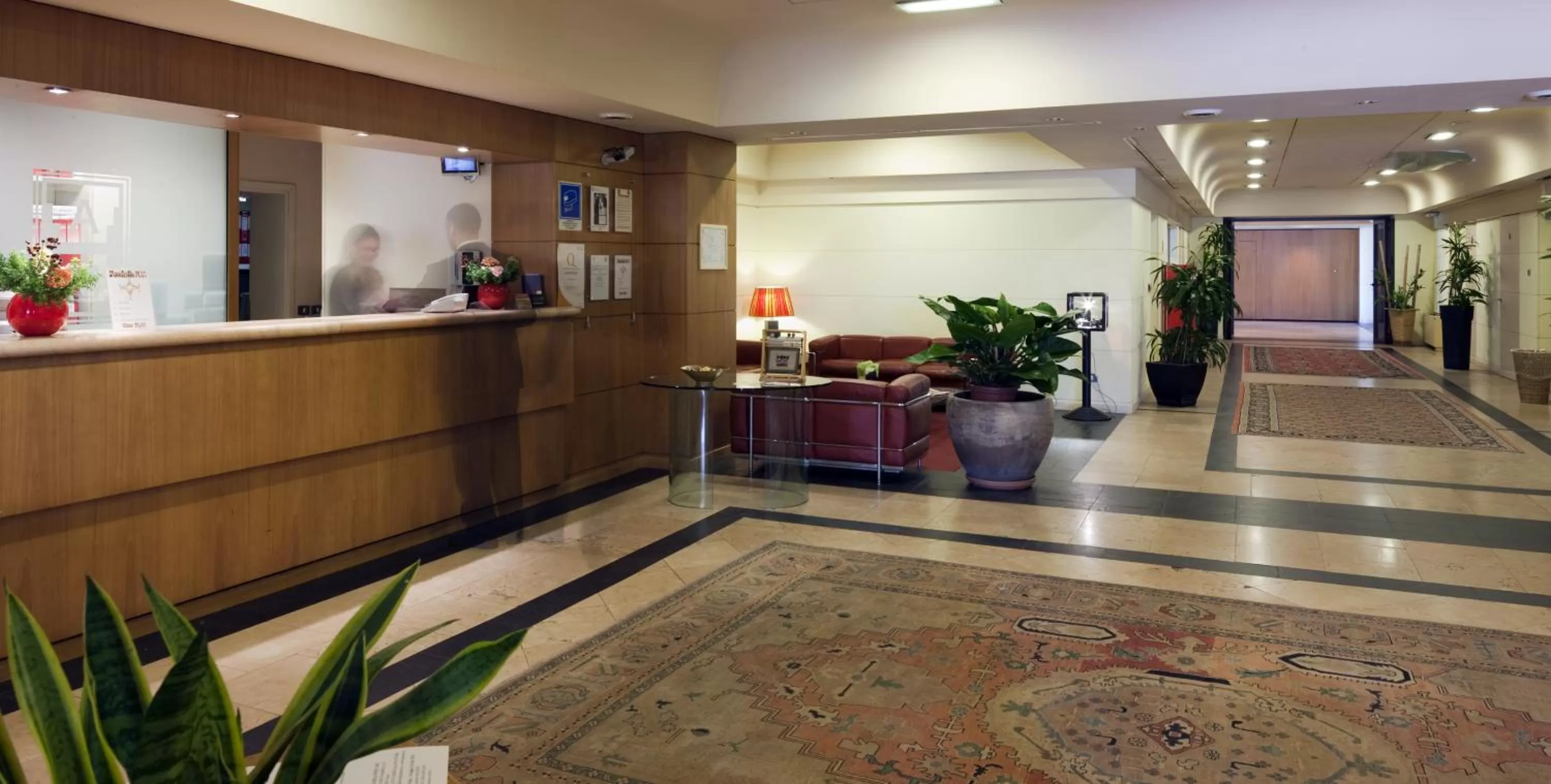 Lobby or reception in Art Hotel Museo