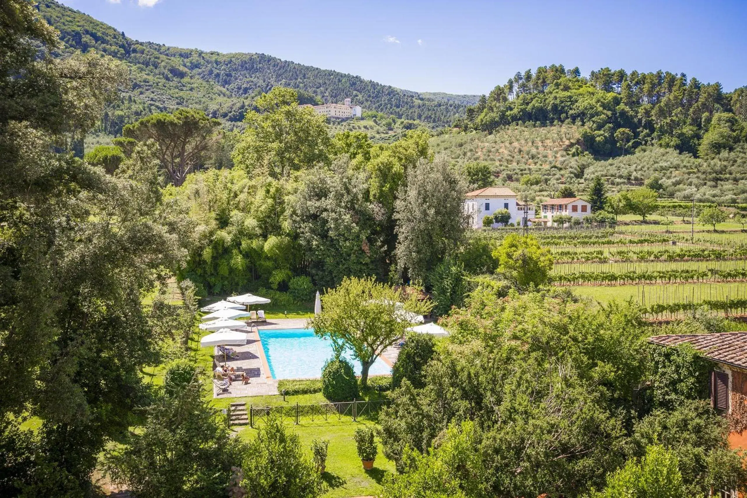 View (from property/room), Pool View in Hotel Villa La Principessa