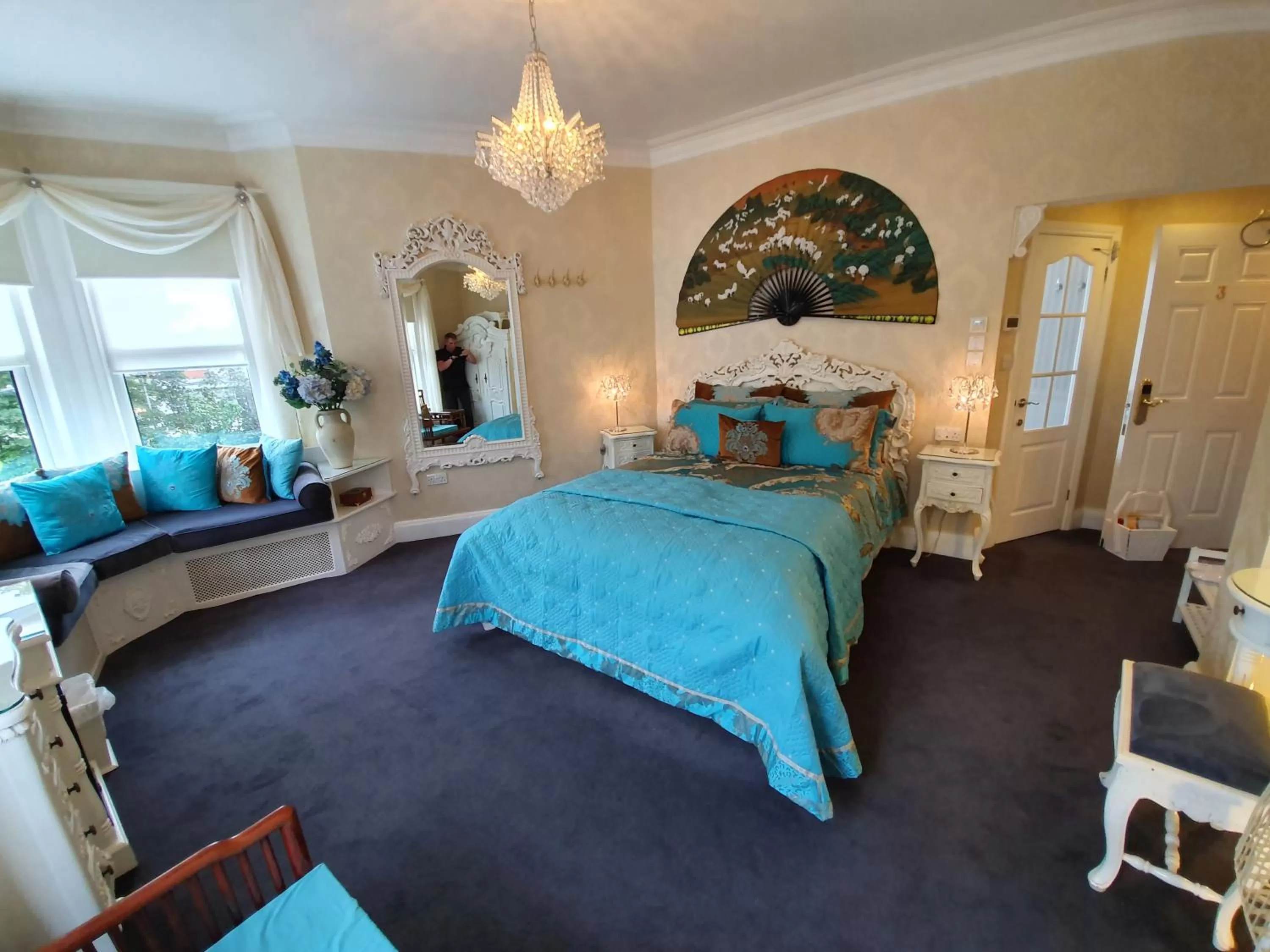 Bedroom, Bed in Tower Guest House