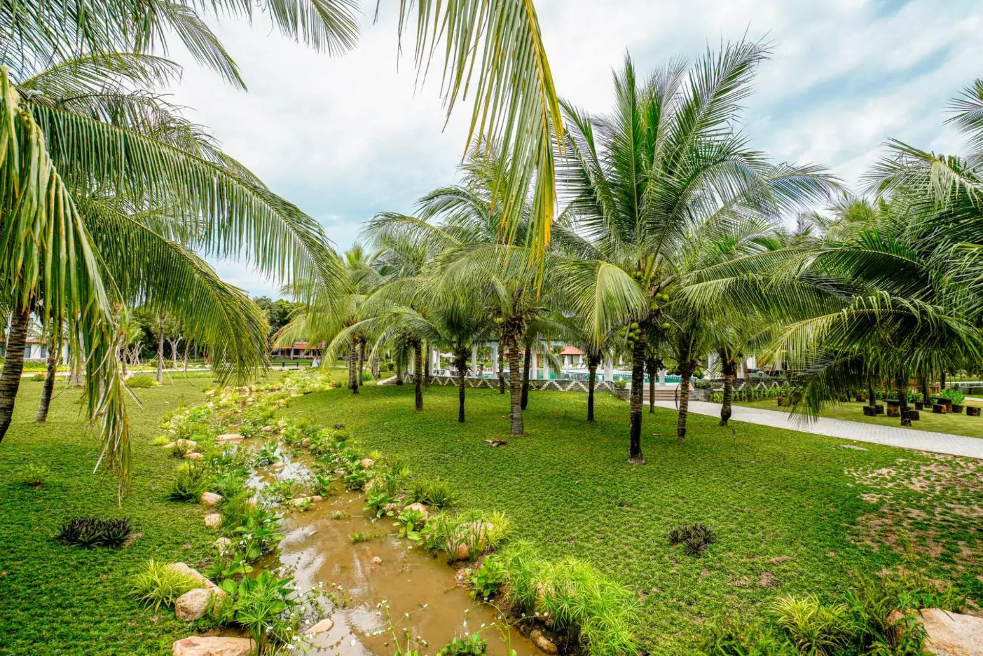 Garden in Seava Ho Tram Beach Resort