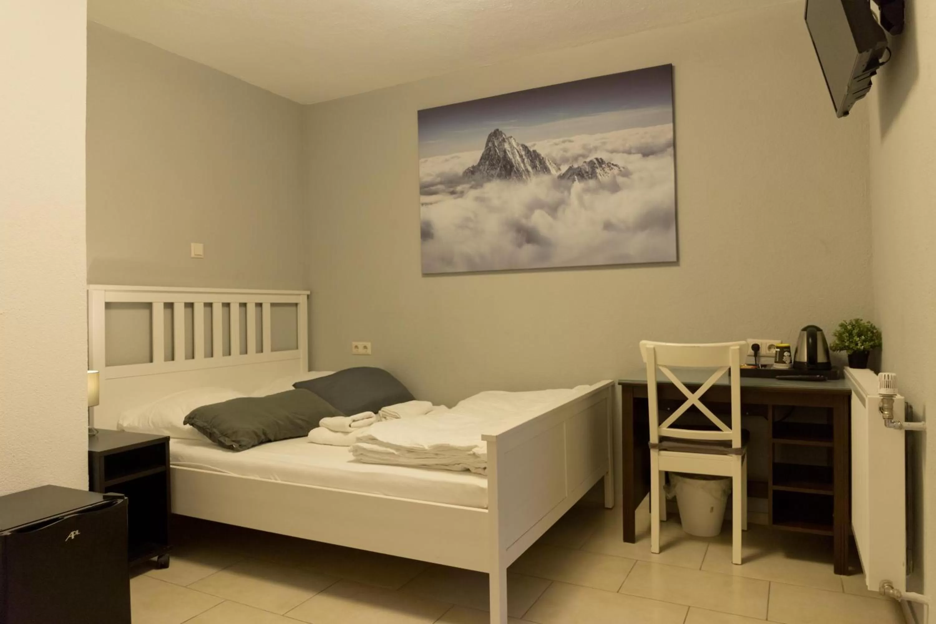 Bed in Hotel Frankenthaler Hof