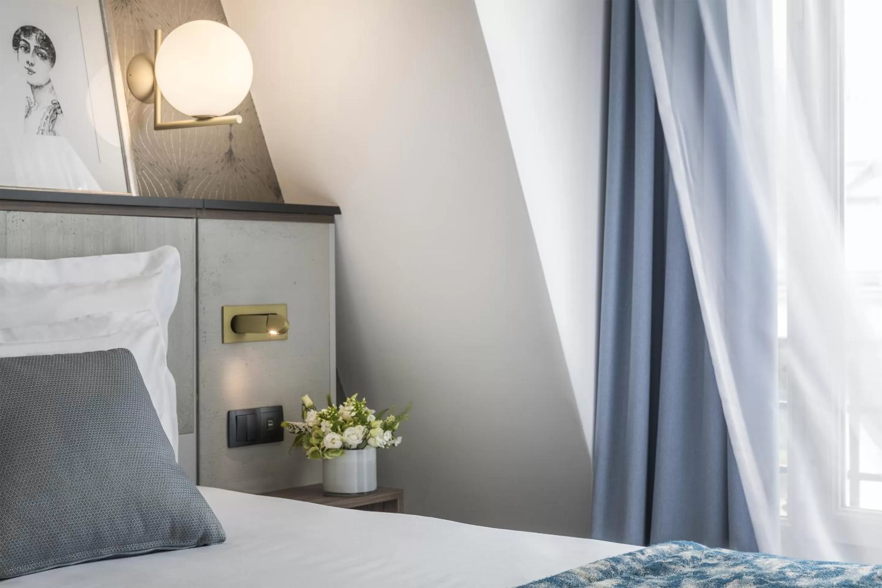 Bed in Best Western Plus La Demeure