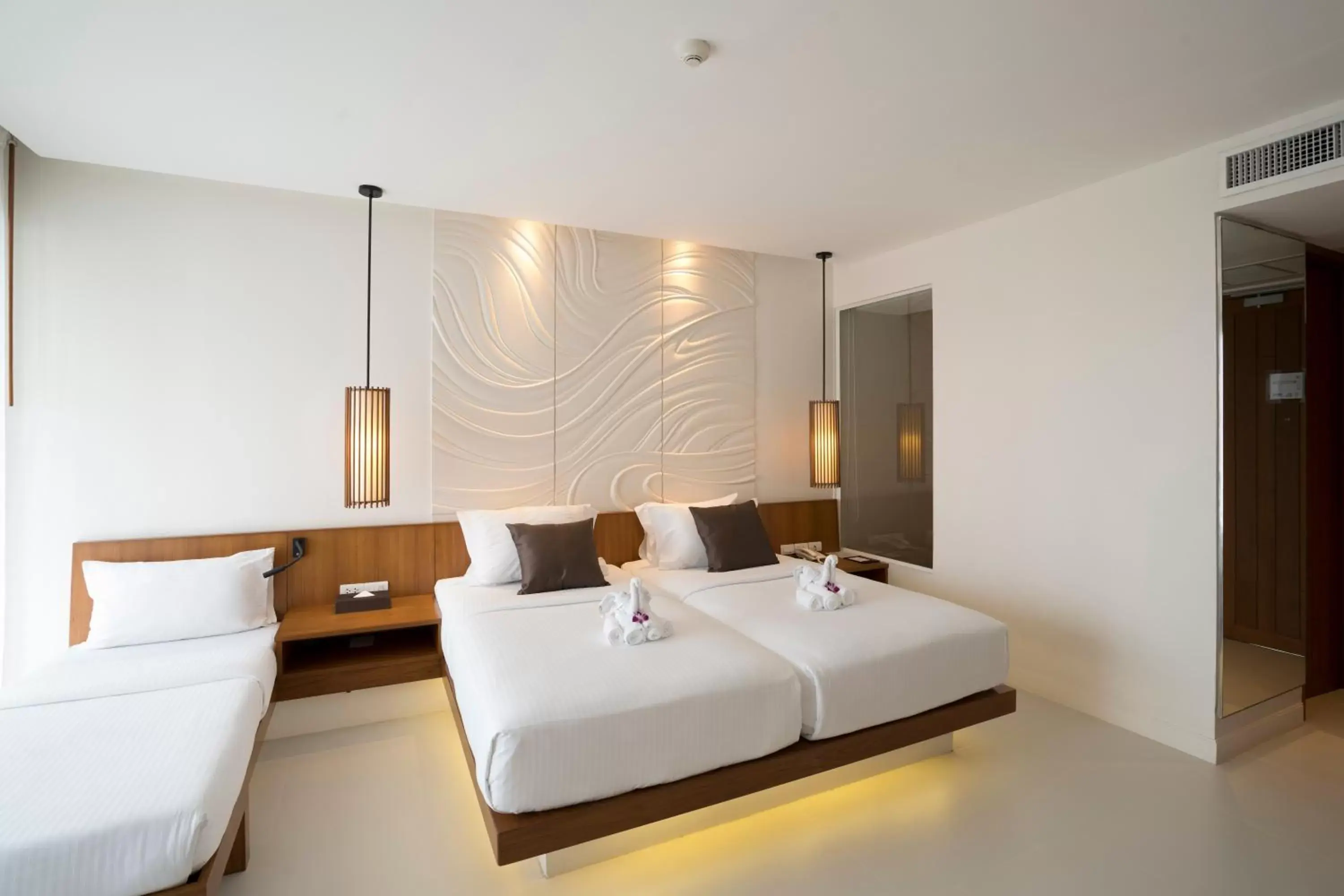 Balcony/Terrace, Bed in G Hua Hin Resort & Mall