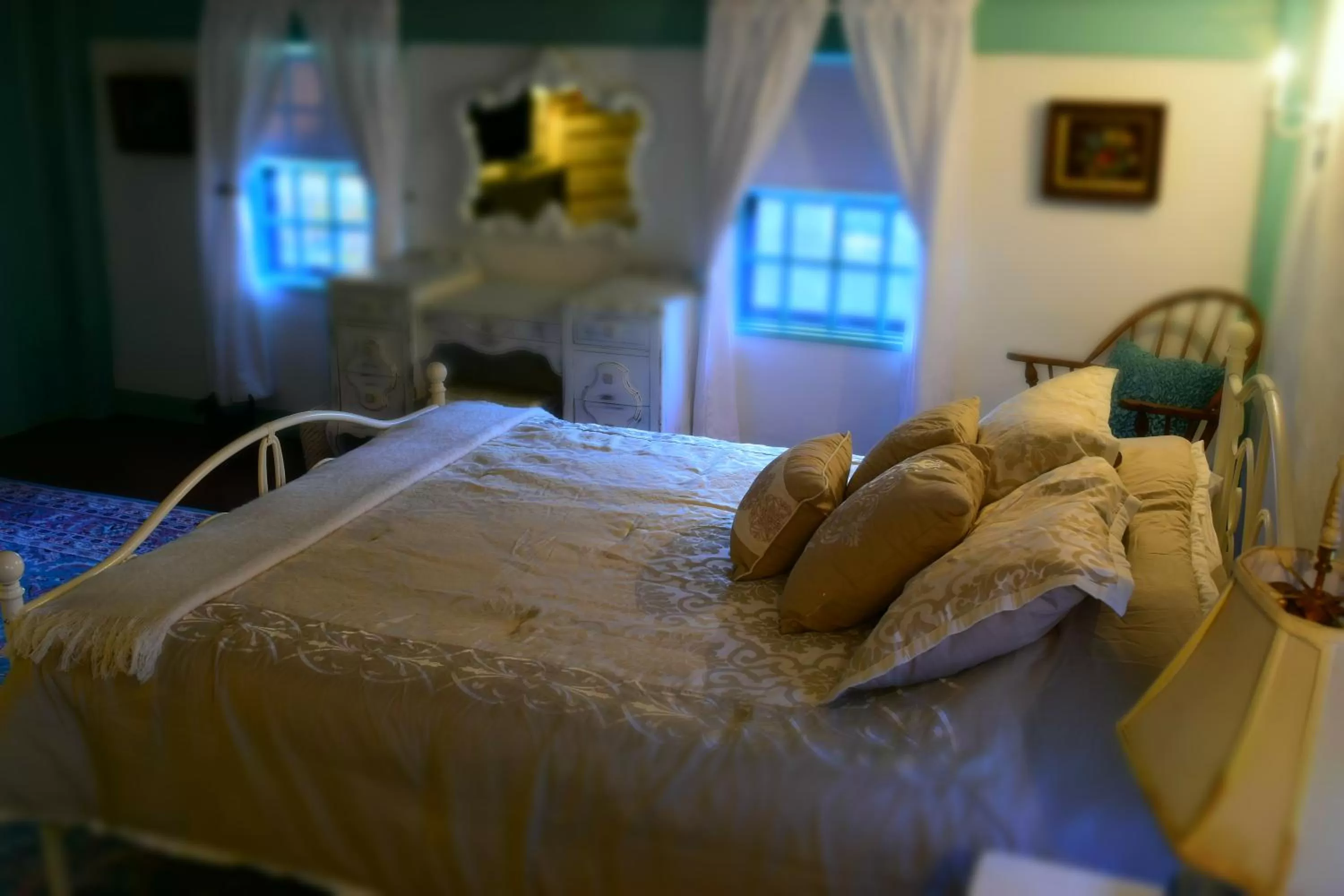 Bed in Daniels House Inn