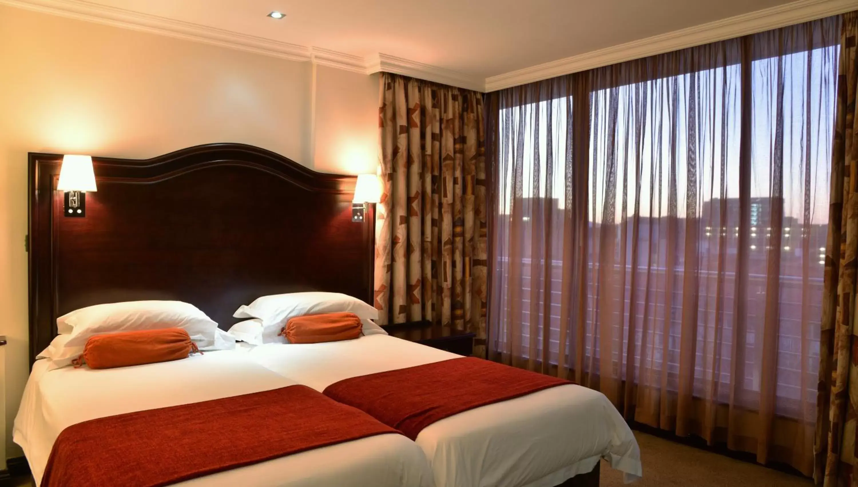 Bed in Premier Hotel Pretoria