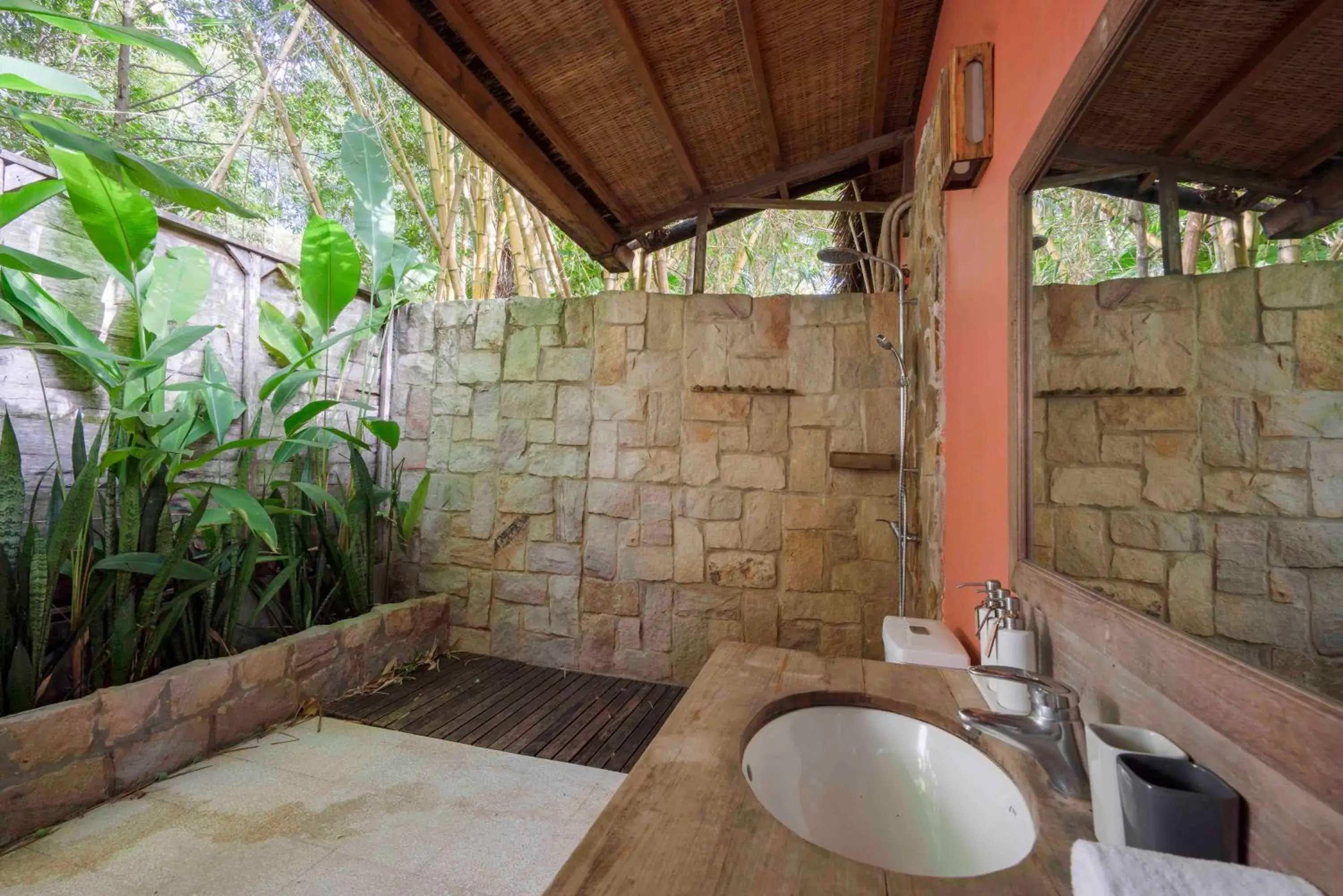 Bathroom in Mango Bay Resort