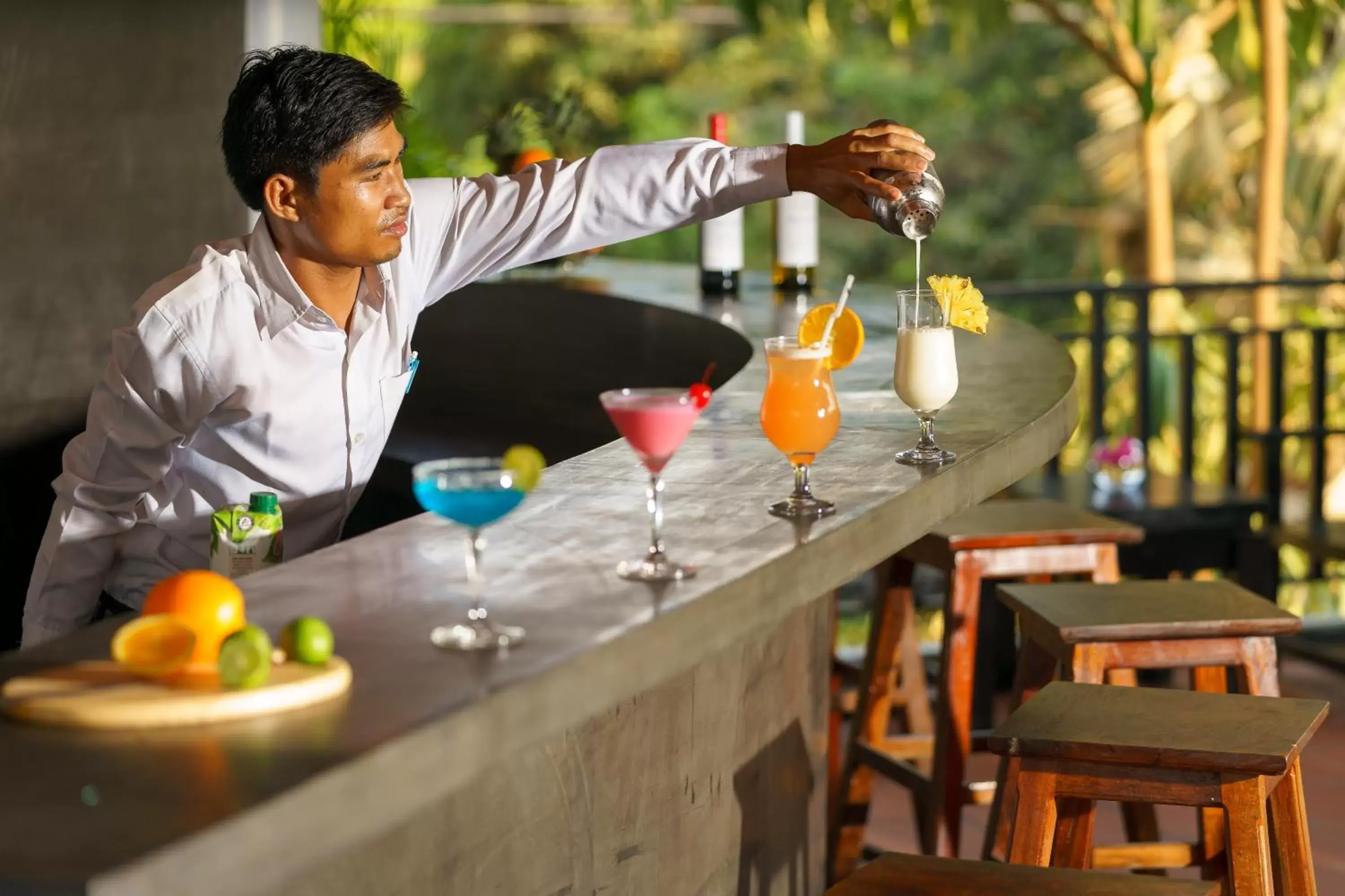 Lounge or bar in Reveal Angkor Hotel