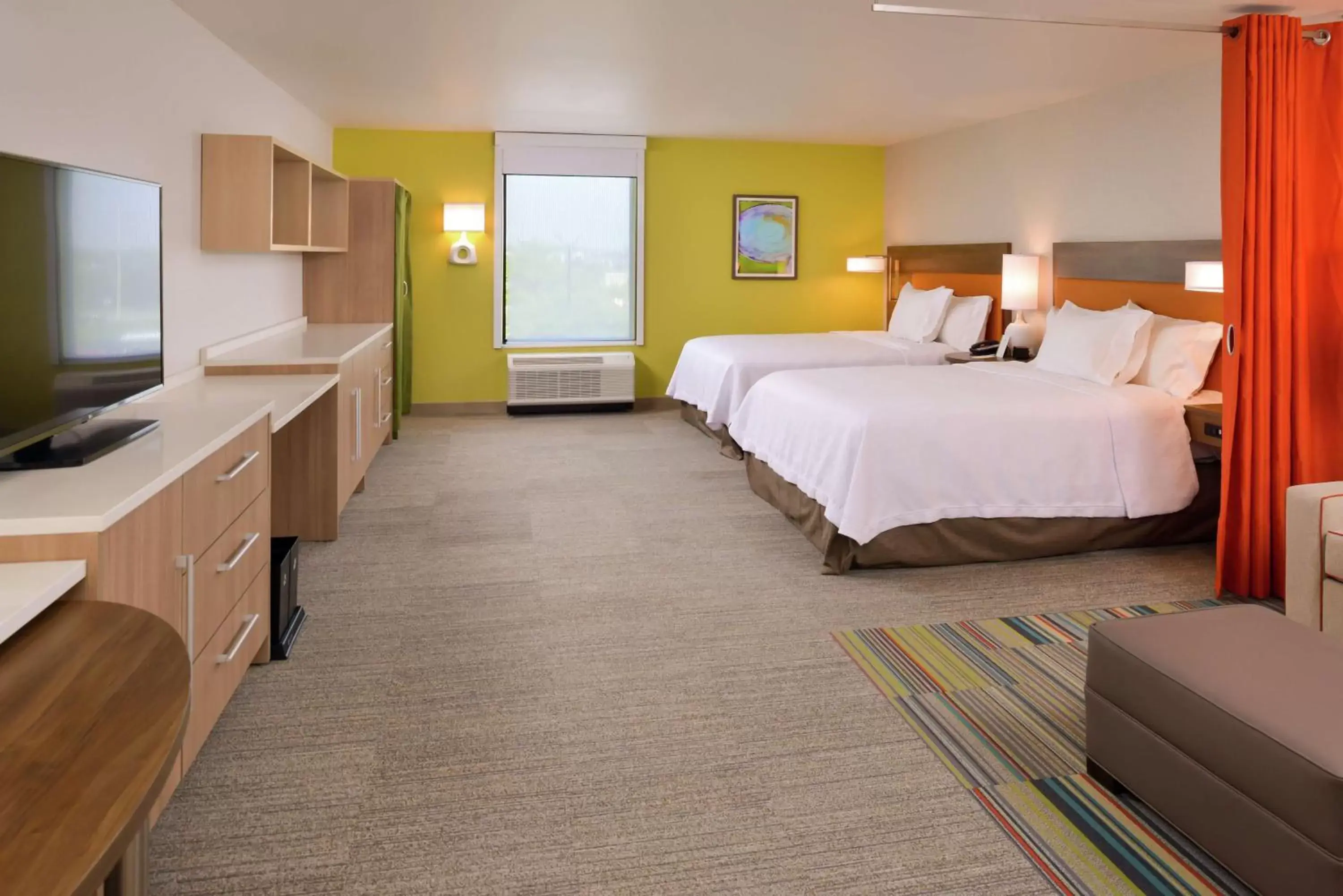 Bed in Home2 Suites By Hilton Merrillville