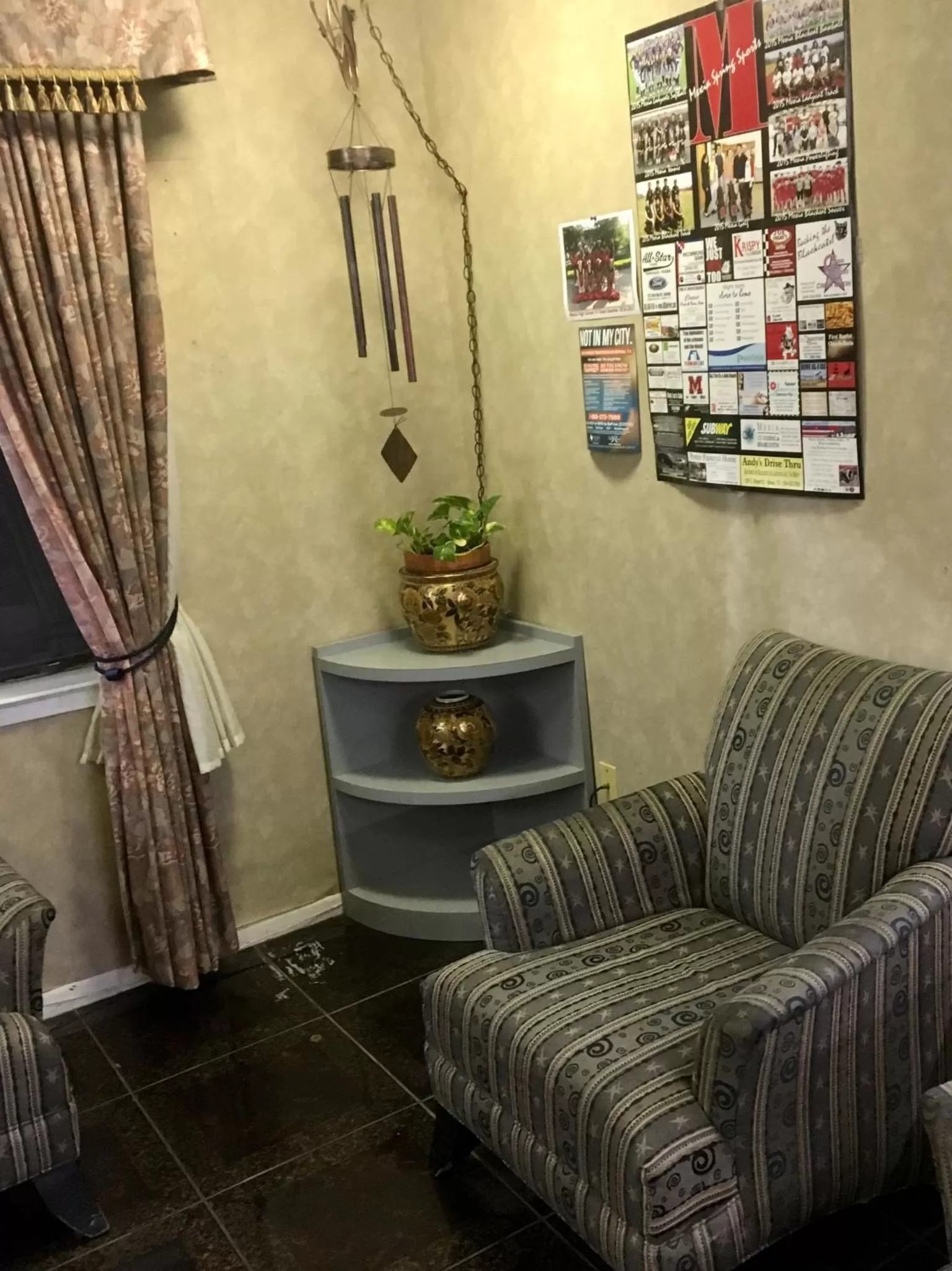 Lobby or reception in The inn at Mexia